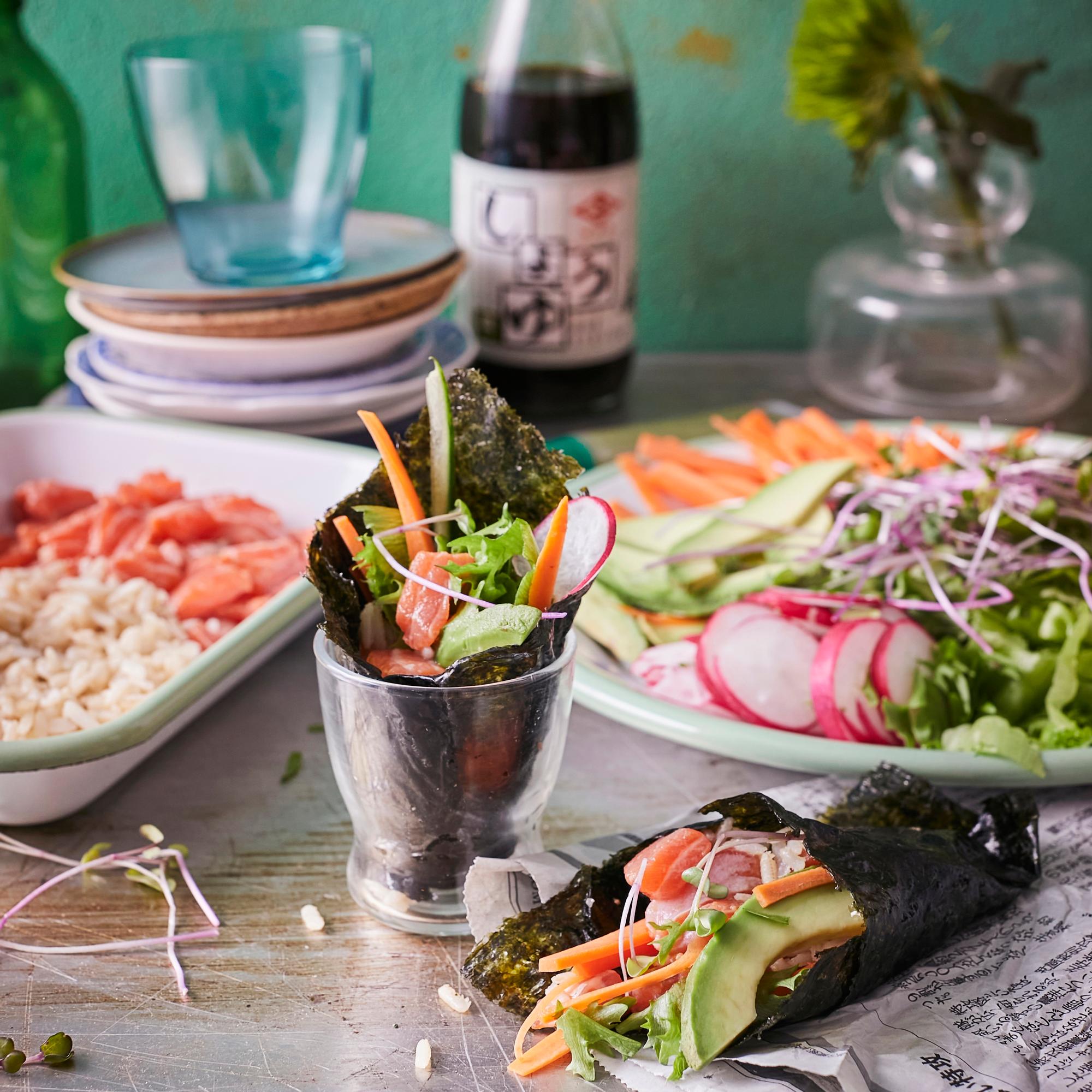Akuuttiin sushihimoon! Sushikääröt ovat arki-illan oikotie onneen