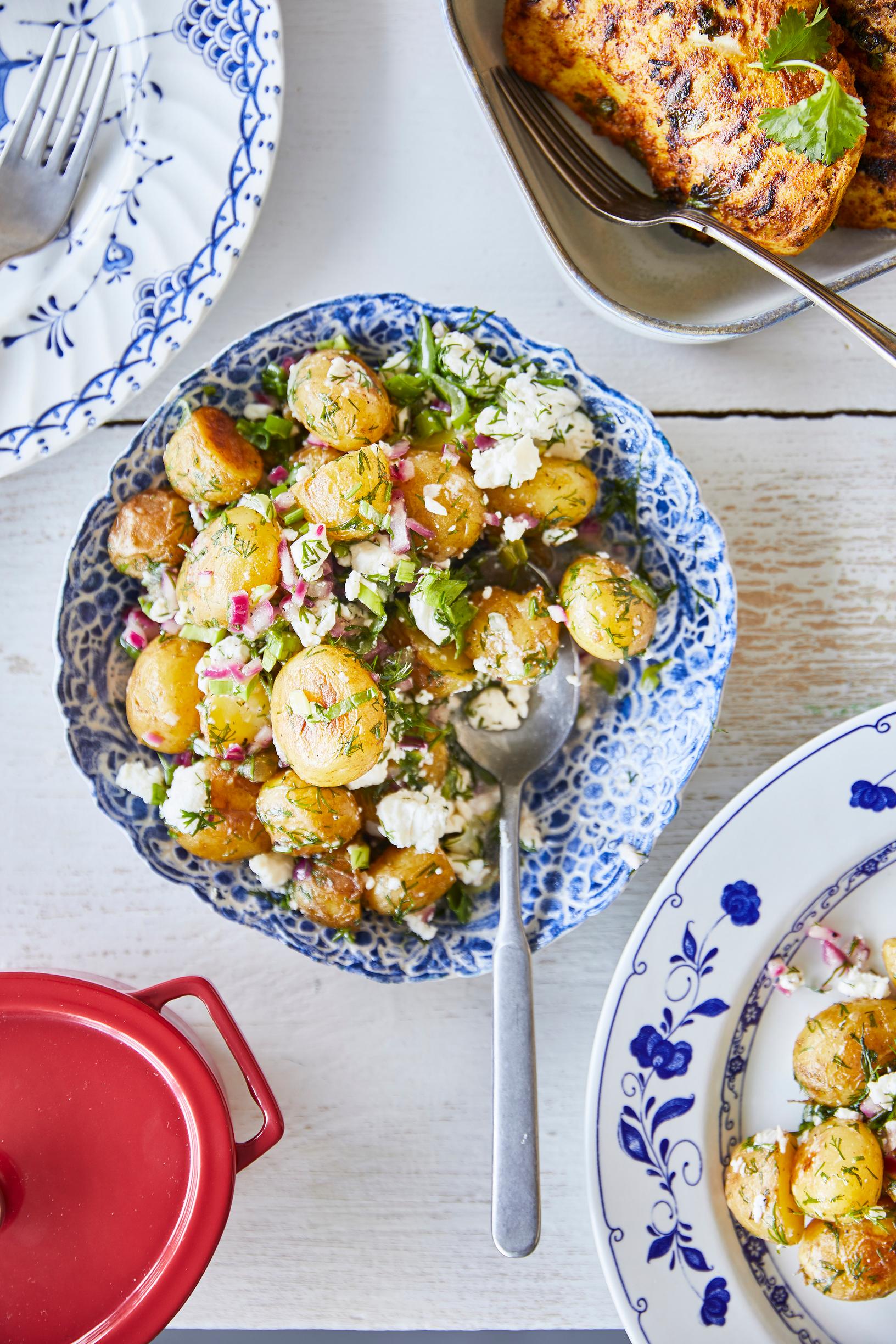 Feta-perunasalaatti