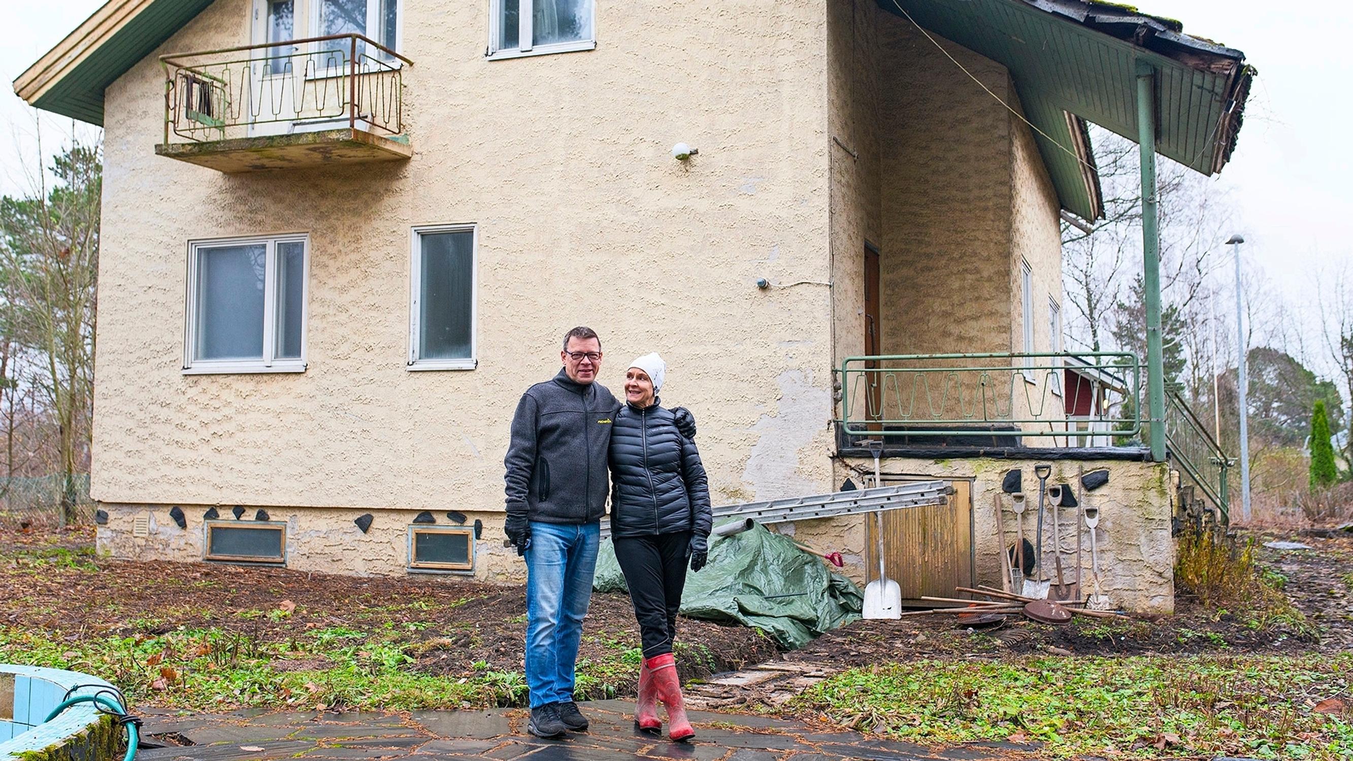 Näätäkujan rapistunut kaunotar joutui väistymään uuden tieltä – seuraa Piian ja Mikon talonrakennusprojektia suojellulla vanhan Herttoniemen alueella