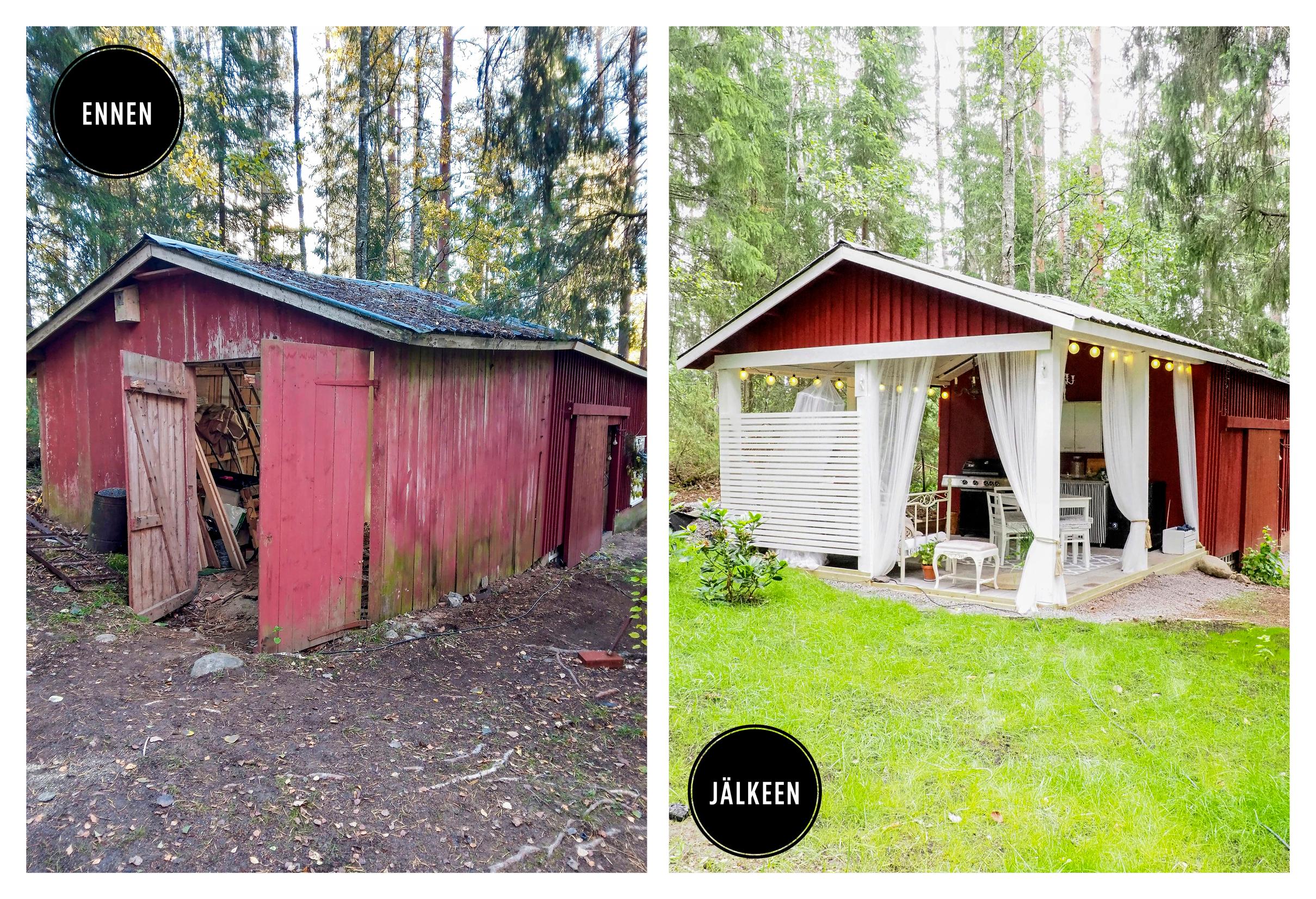 Vuoden huikein muutos -finalisti, ulkorakennus