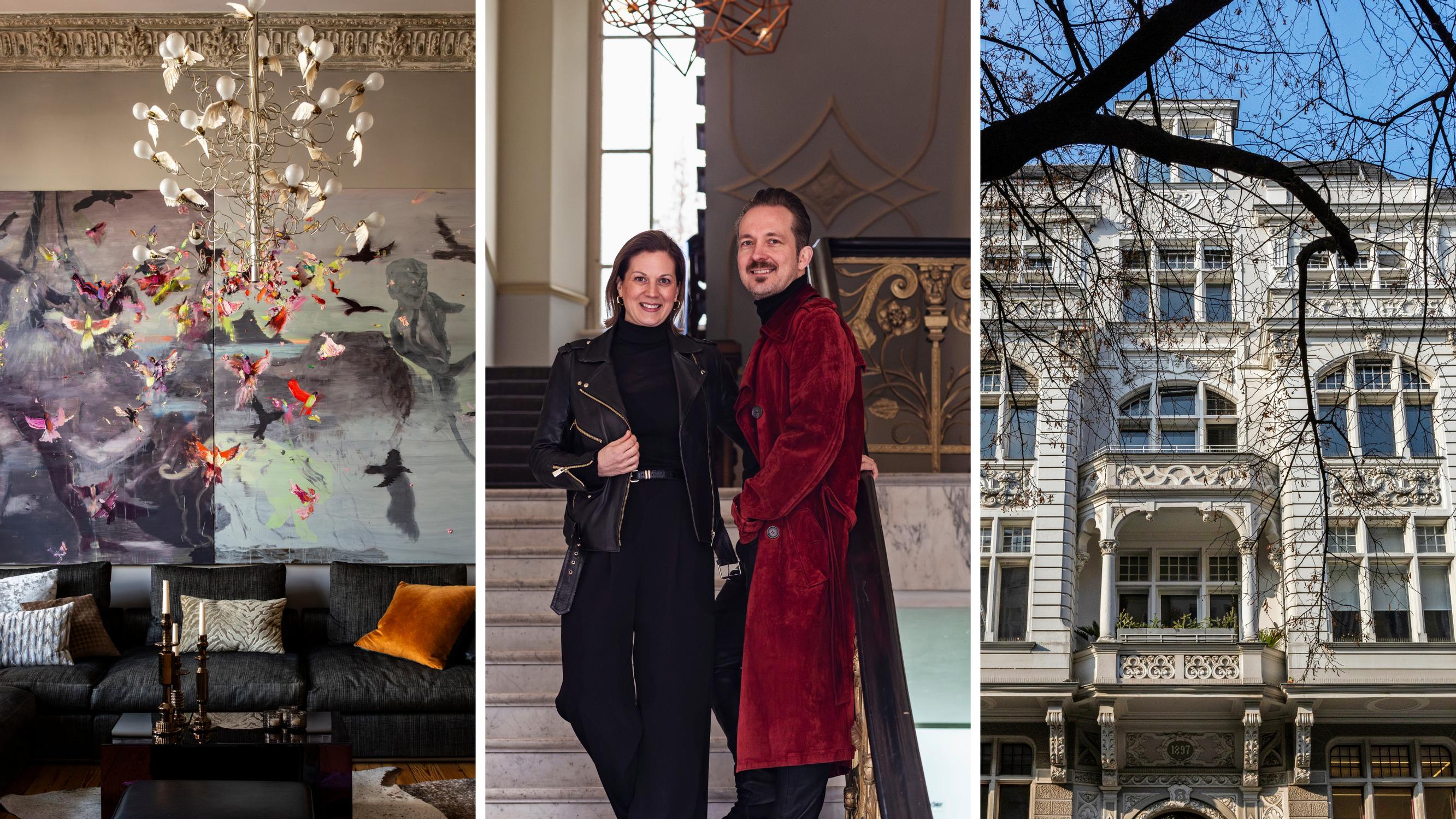 Tarinoita henkivä taidekoti! 13 vuotta sitten vasta valmistunut Ville ja äitiysvapaalle jäänyt Riina myivät kaiken ja muuttivat Berliiniin