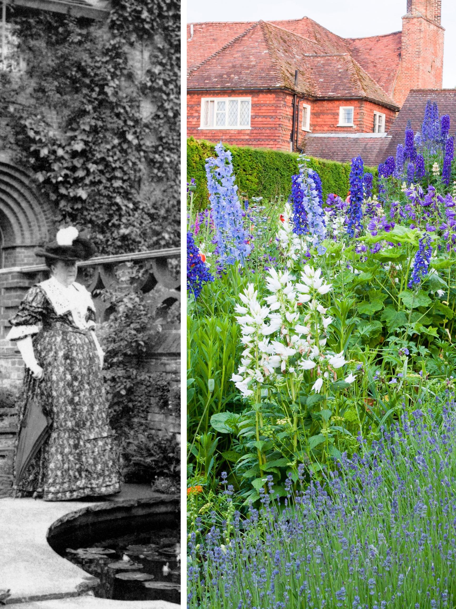 Gertrude Jekyll oli englantilaisen puutarhan äiti, jonka nerokkaita ja villin romanttisia istutuksia jäljitellään yhä
