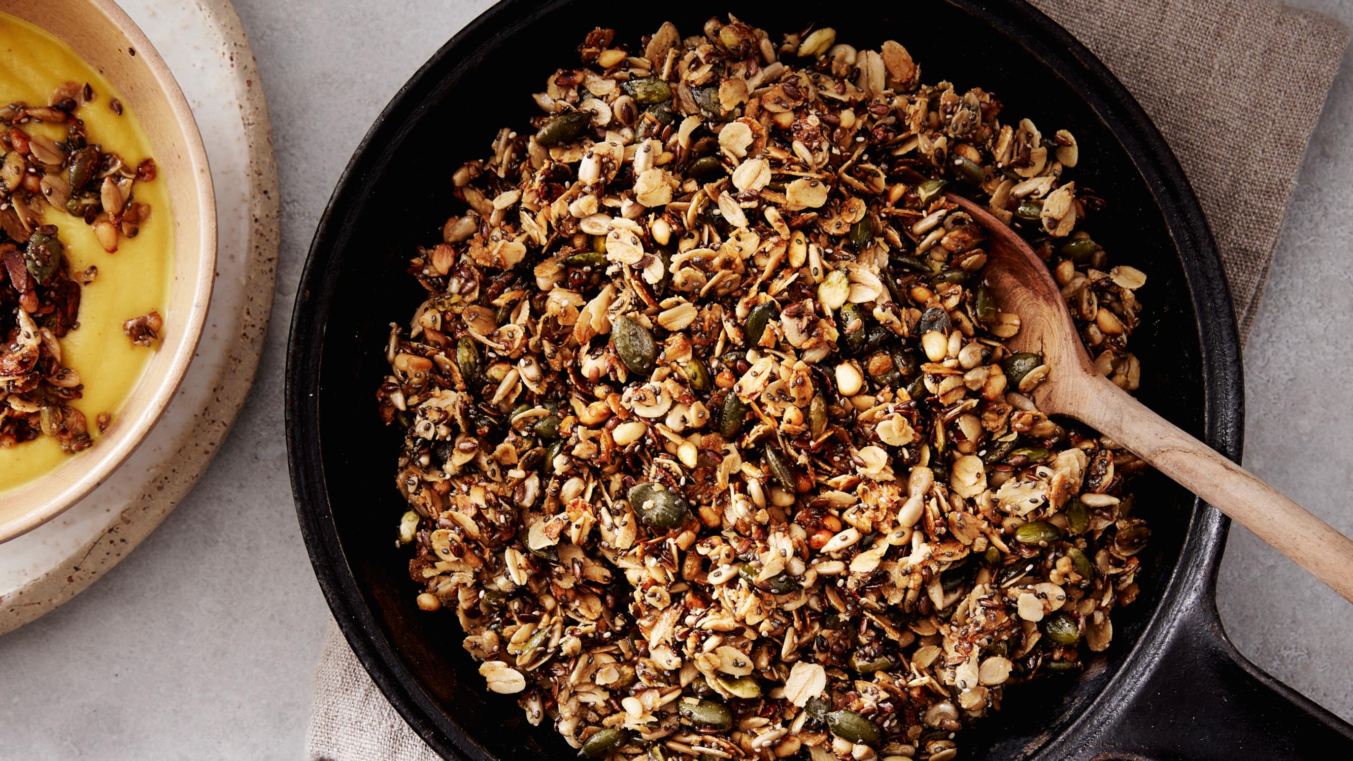 Siemengranola – loistava perusresepti, joka sopii jogurtin, sosekeiton ja salaatin kanssa