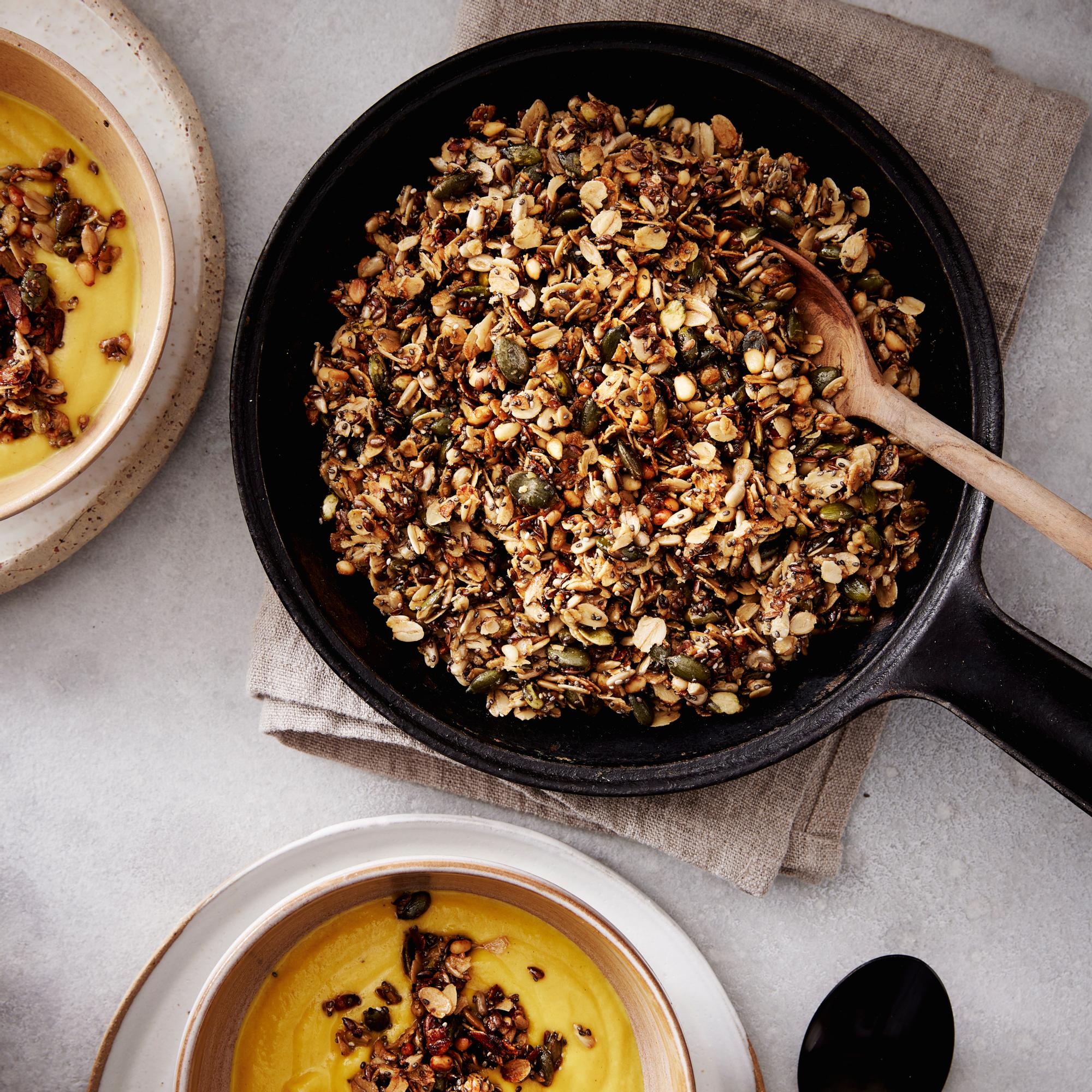 Siemengranola – loistava perusresepti, joka sopii jogurtin, sosekeiton ja salaatin kanssa