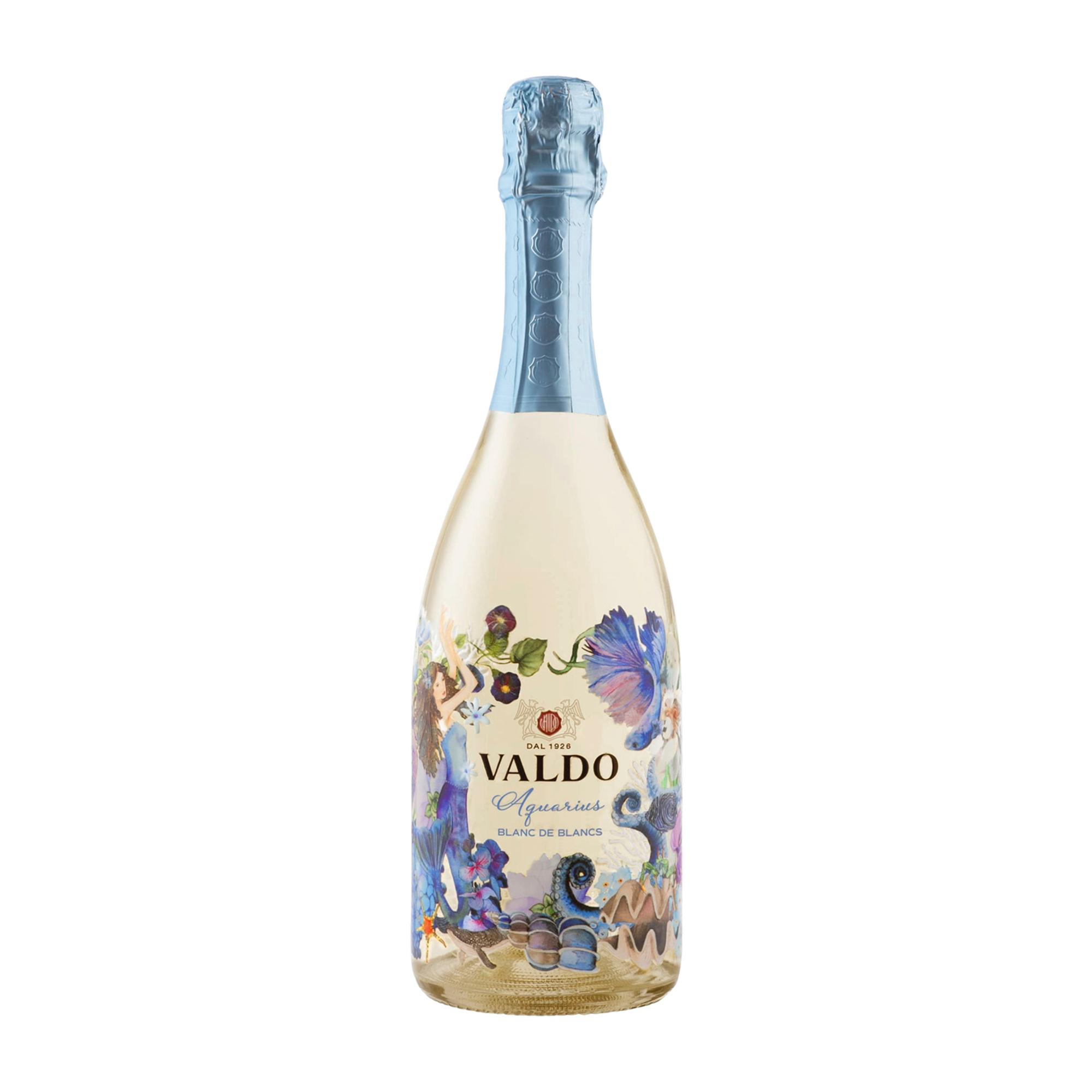 Valdo Aquarius Blanc de Blancs Extra Dry, 14,98 €/0,75 l.
