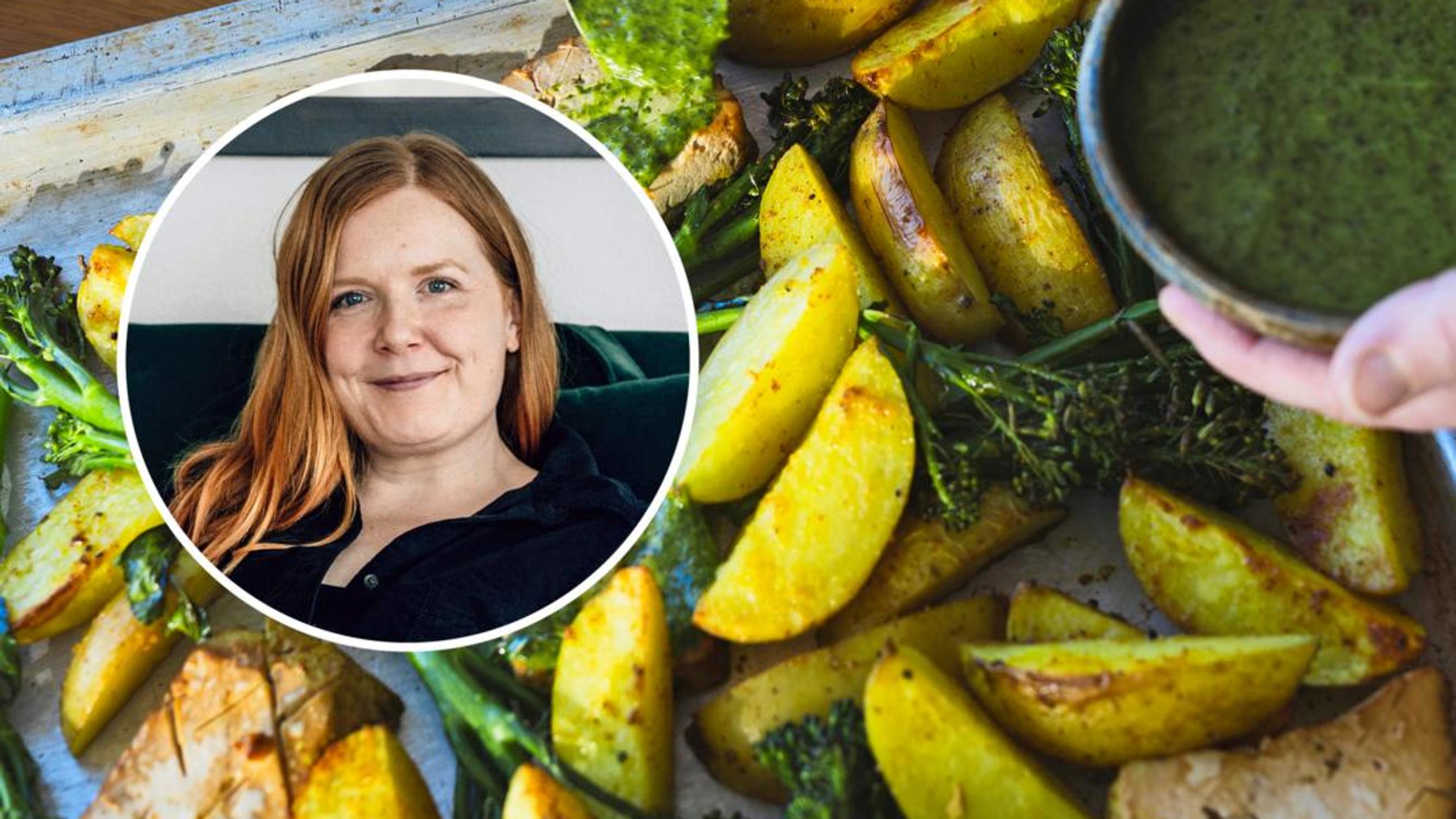 Chocochili-bloggaajan yhden astian peruna-savutofupelti – Elina Innasen vaivaton ruoka säästää hermoja ja tiskiä
