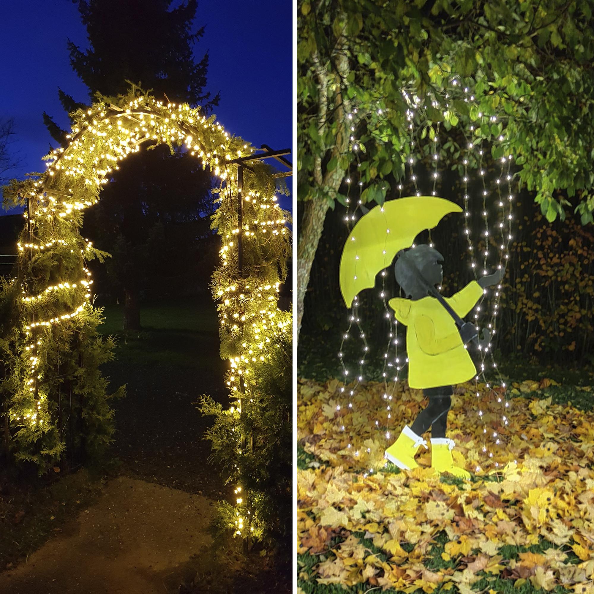 Nyt välähti! 6 nerokasta diy-valoideaa, joiden avulla piha herää eloon hämärän aikaan
