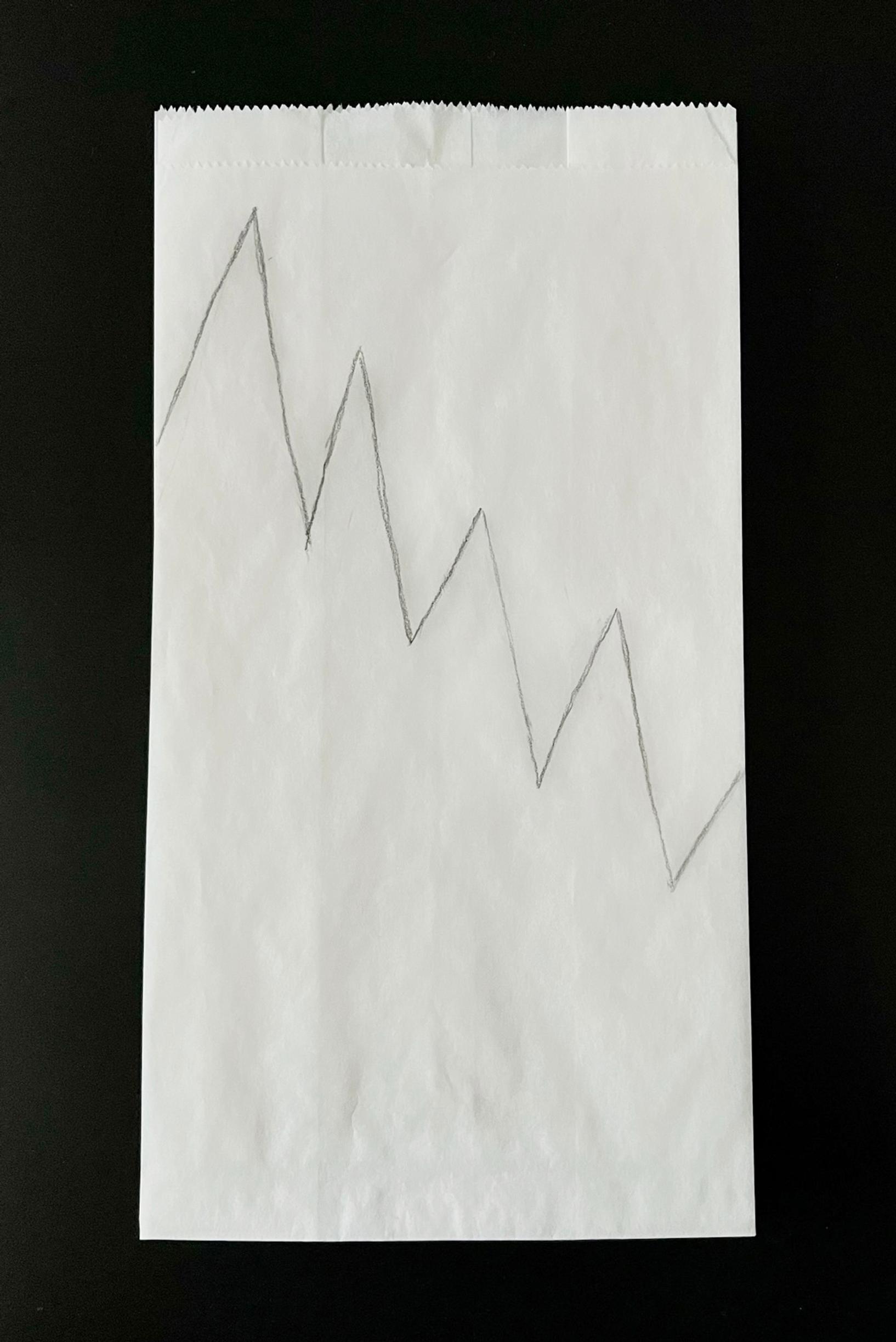 Paperitähden muodon piirtäminen