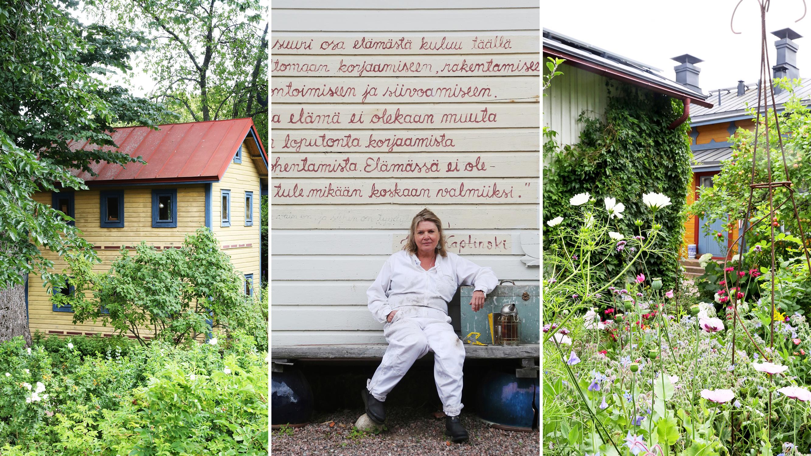 ”Mehiläispaviljonki”, luki vanhan talon myynti-ilmoituksessa – tönö pihan laidalla ja päättäväinen koputus oveen tekivät Siskosta mehiläistarhaajan