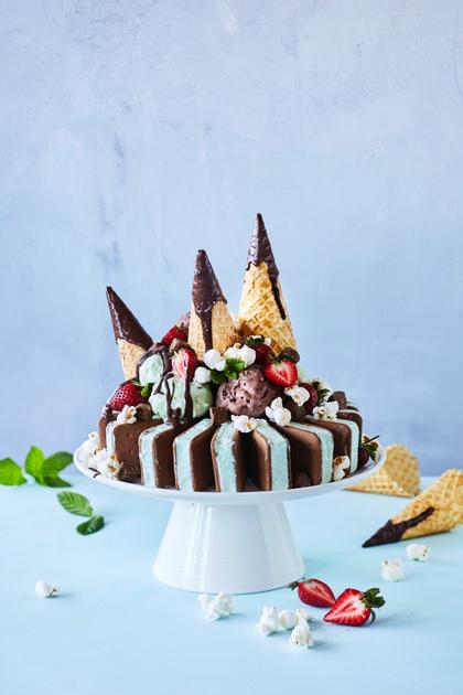 Puffet-jäätelökakku | Kotivinkki