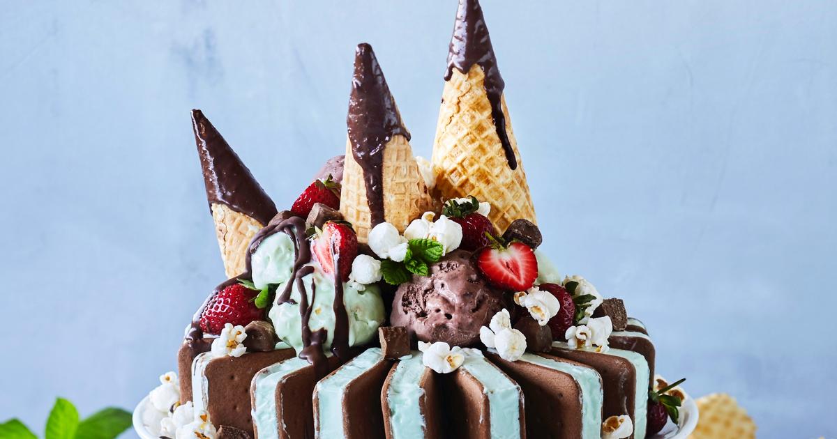 Puffet-jäätelökakku | Kotivinkki