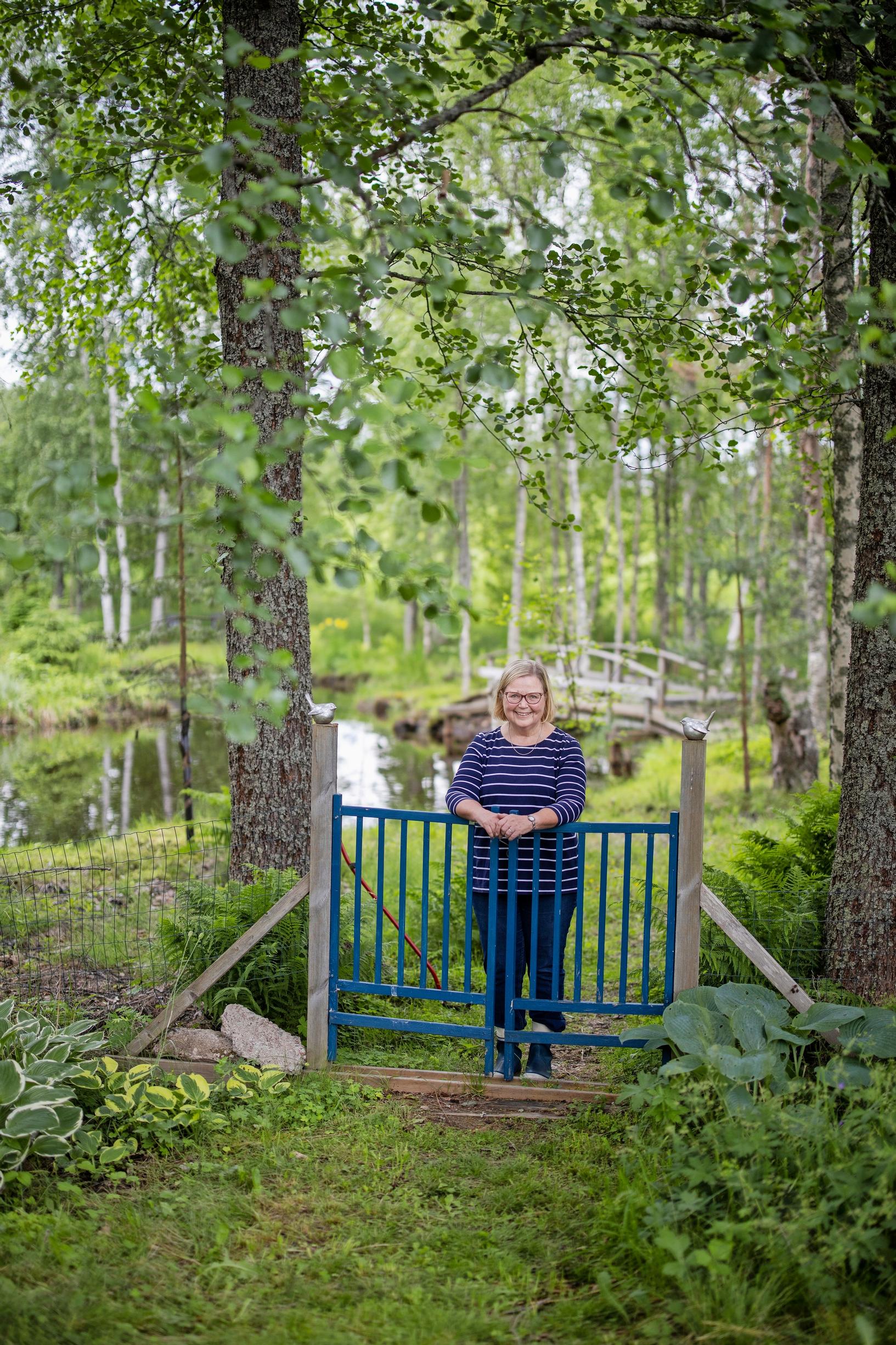 luonnonmukainen puutarha