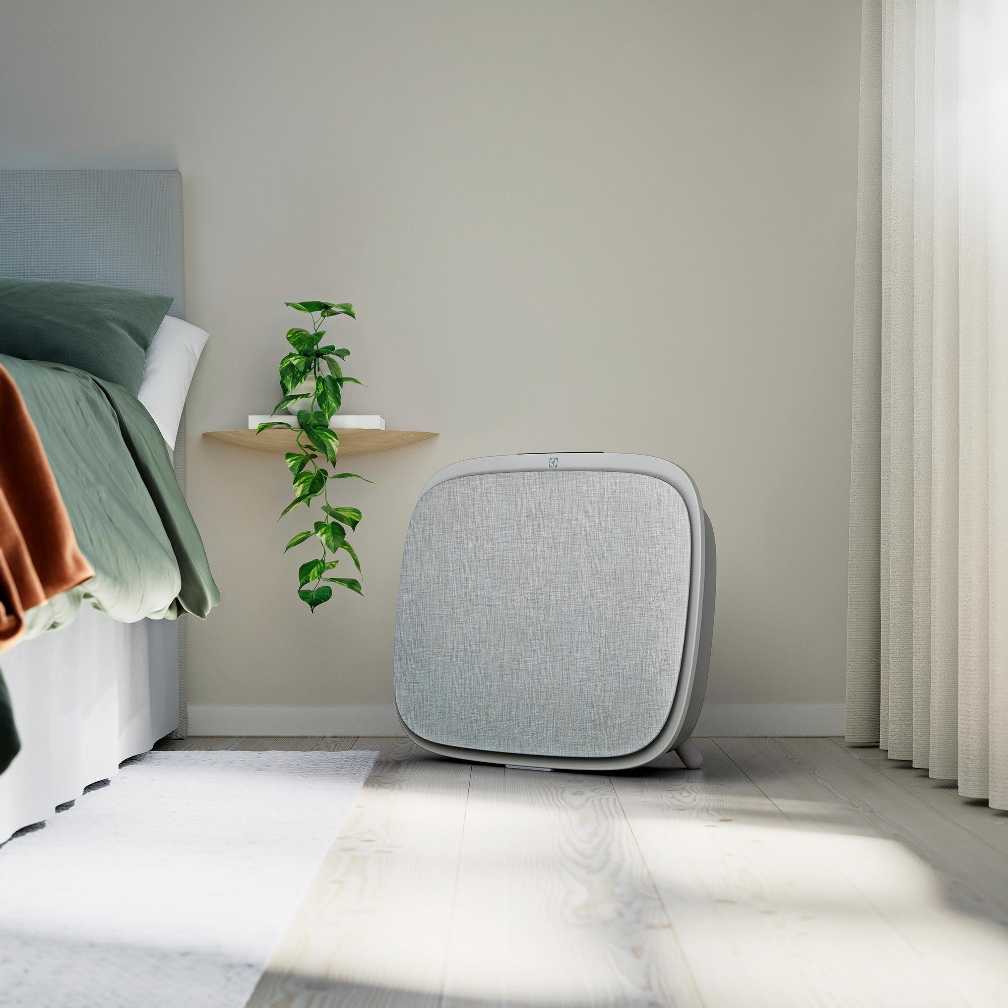 Electrolux Well A7 -ilmanpuhdistin lattialla
