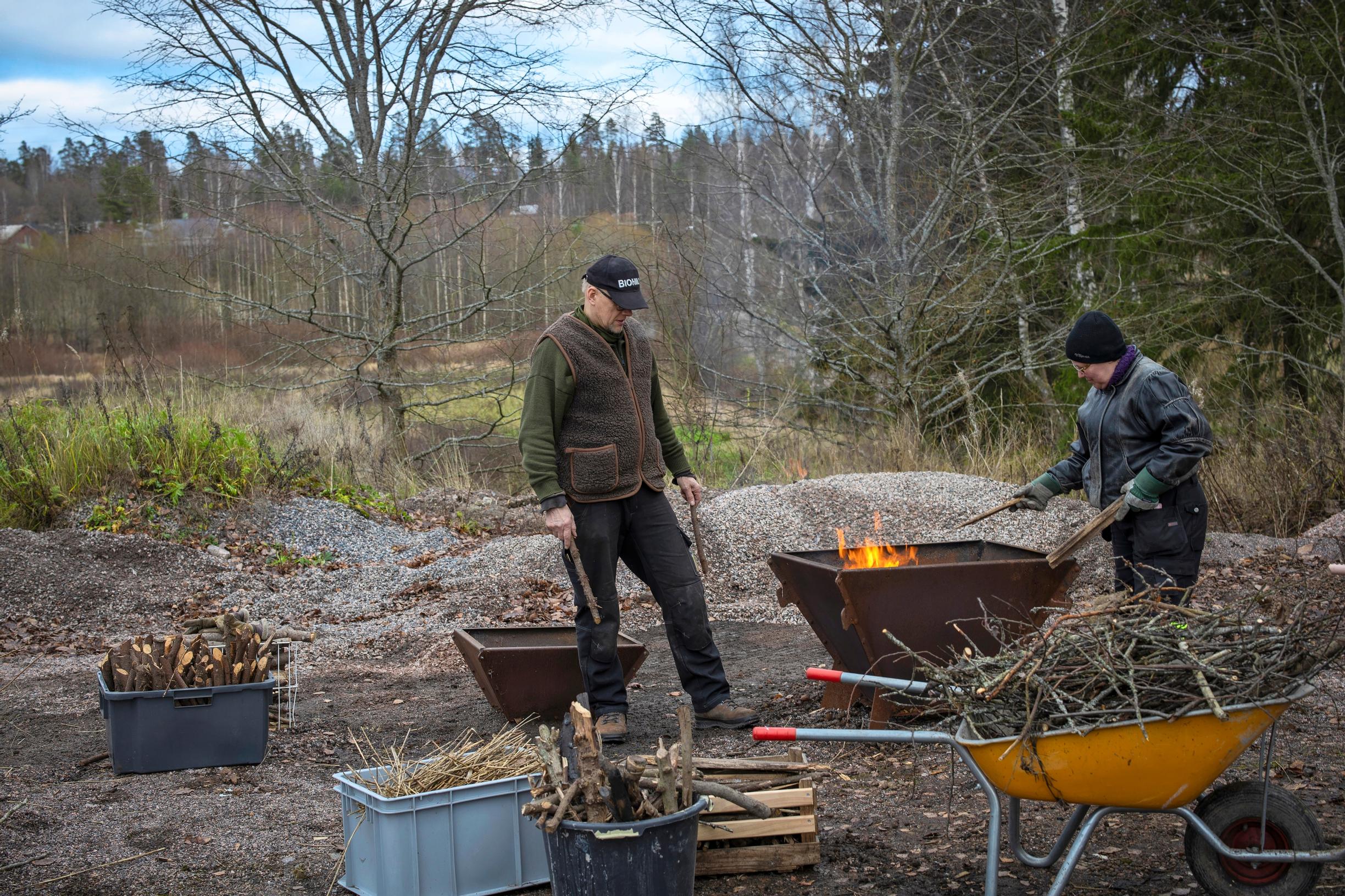 biohiilen valmistus, pukeudu luonnonkuituun