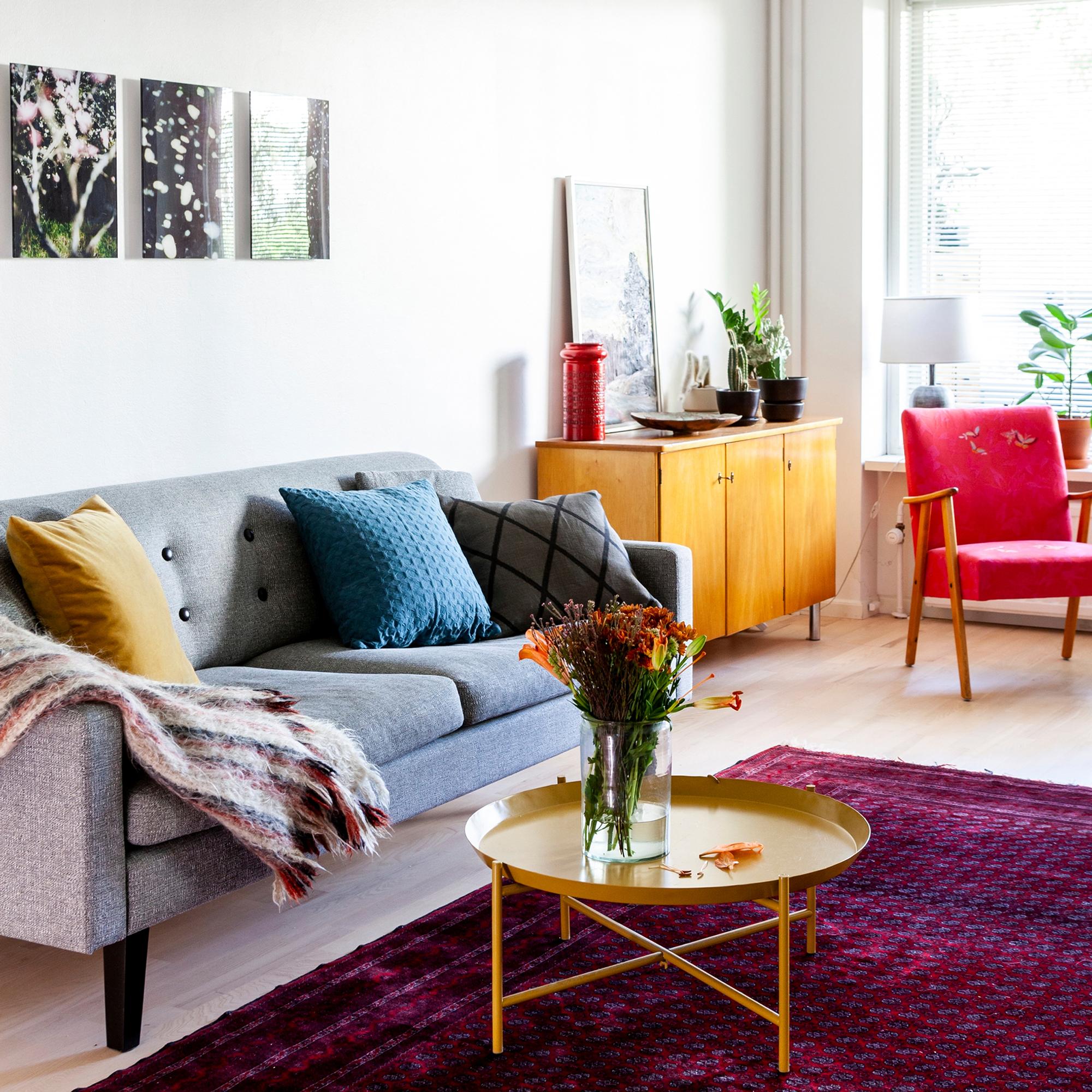 Kurkista ammattijärjestäjän valtakuntaan! Pian ja Pekan kerrostalokodin sisustuksen kulmakiviä ovat vintage ja hyvä järjestys