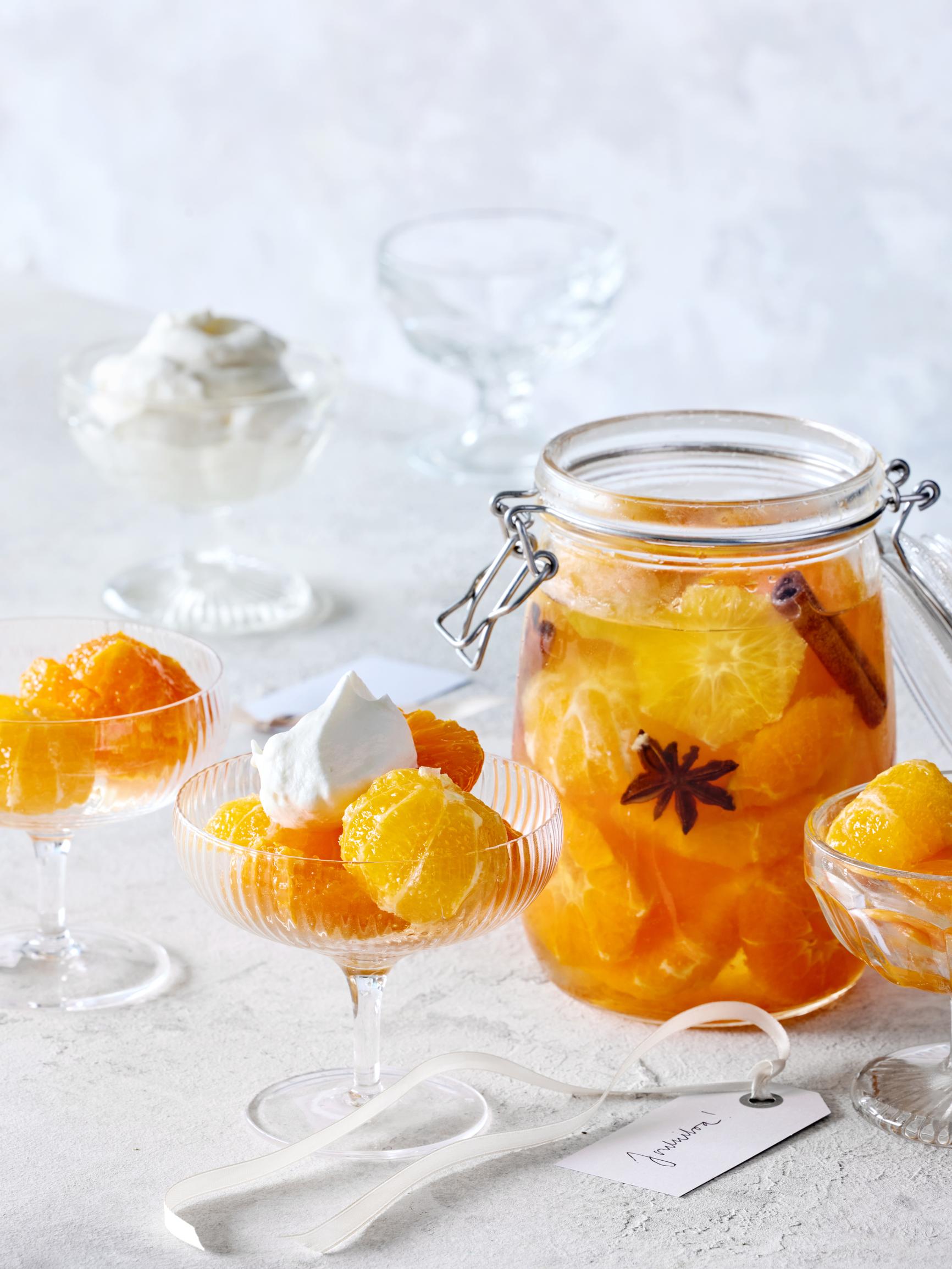 Rommimarinoidut klementiinit – ilahduta purkillisella hedelmäistä raikkautta ja mausteista lämpöä 