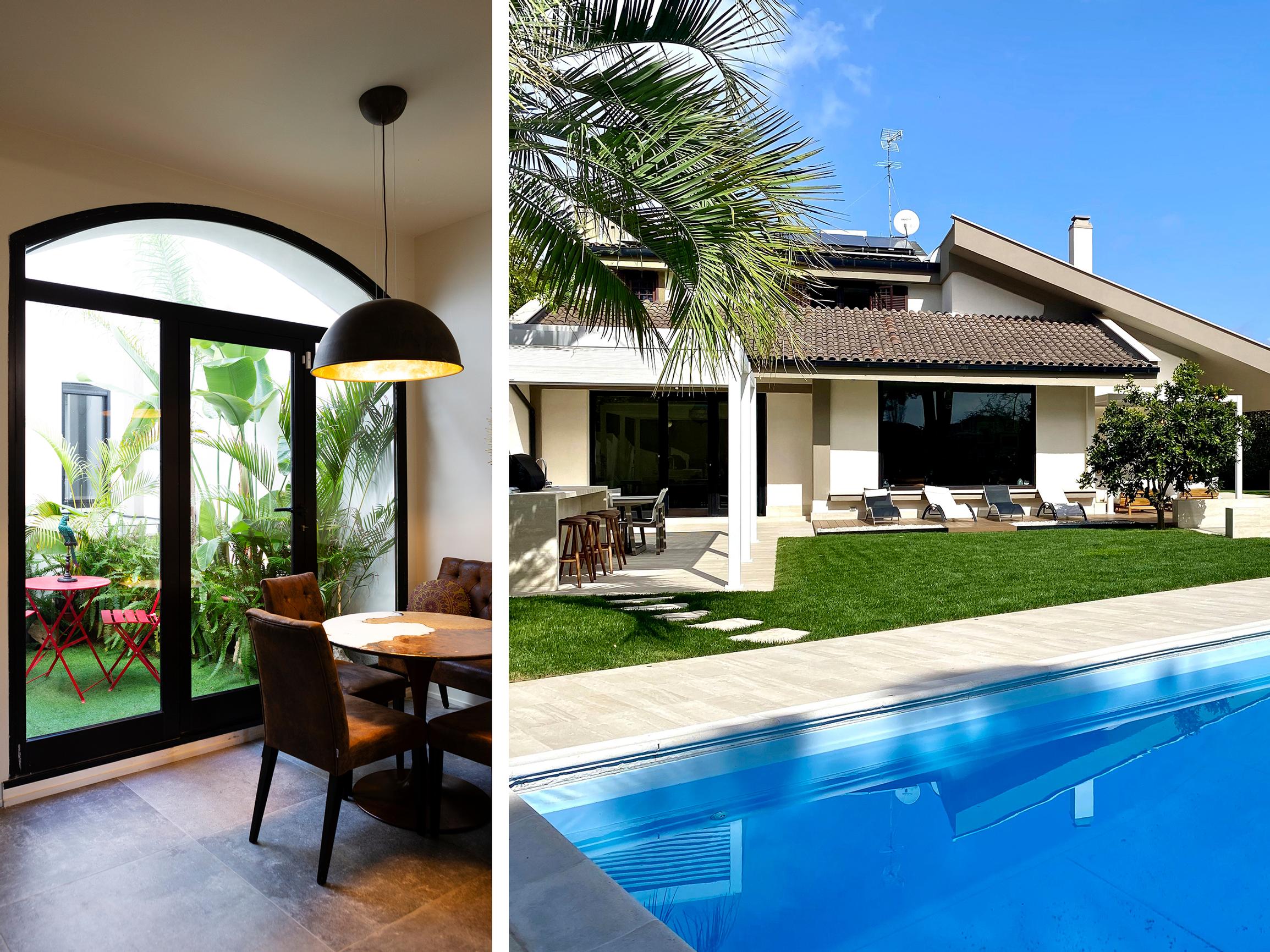 Unelma Roomassa! Kiia-Lotta ja Luca remontoivat 550 neliön paritaloasunnosta kodin, jossa olo on kuin lomamatkalla