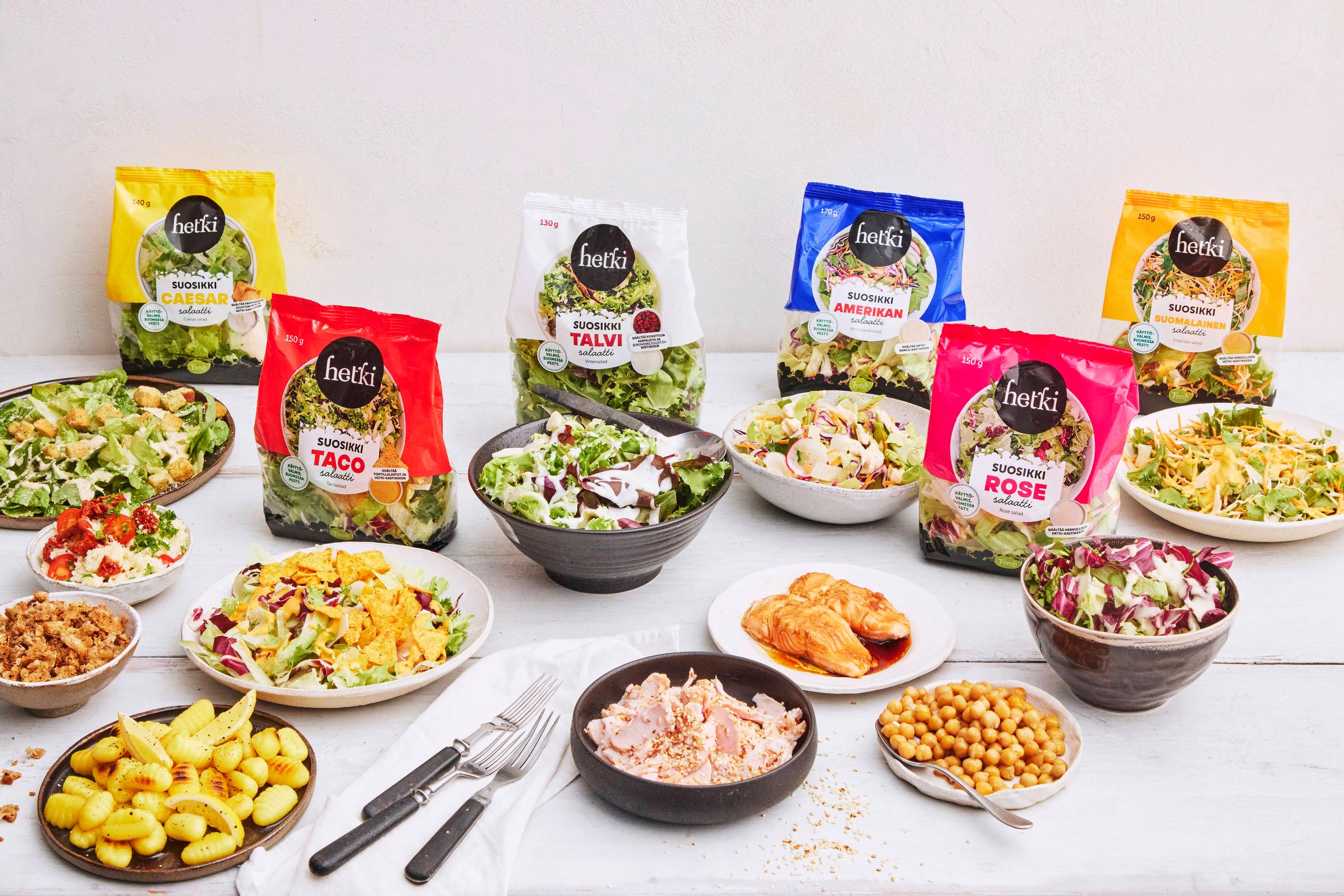 Salaattibingo – 54 ideaa nopeaan ja maukkaaseen salaattiateriaan