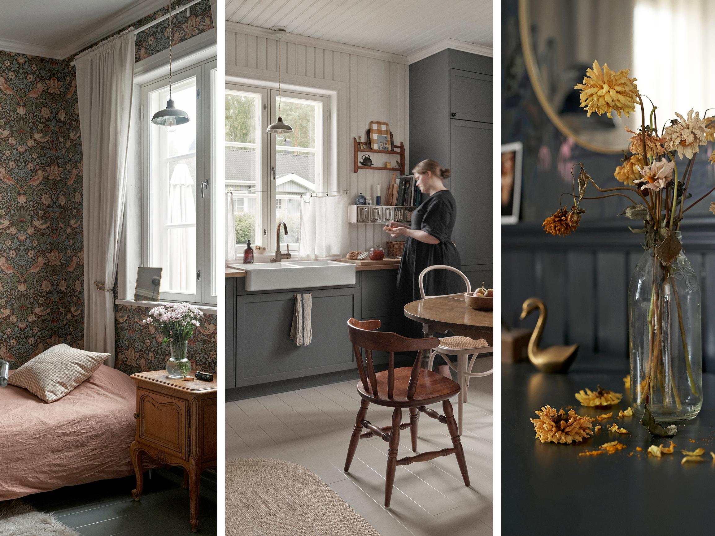 Kuin moderni Vaahteramäki! Rilla ja Sami rakensivat omin voimin talon, jossa on vanhan ajan pappilatunnelmaa