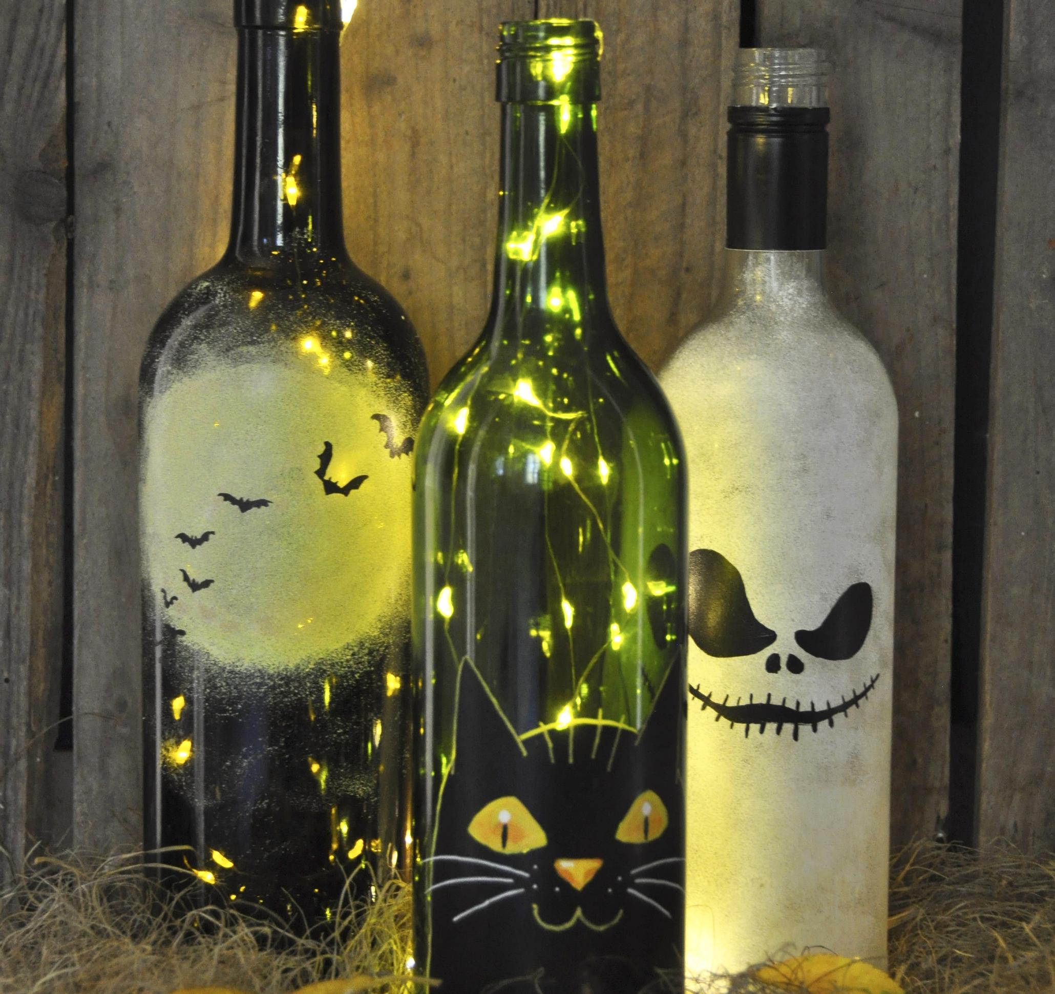 Halloween-valopullot – maalaa koristeet, jotka valaisevat ikkunalla tai puutarhassa sopivan jännittävästi