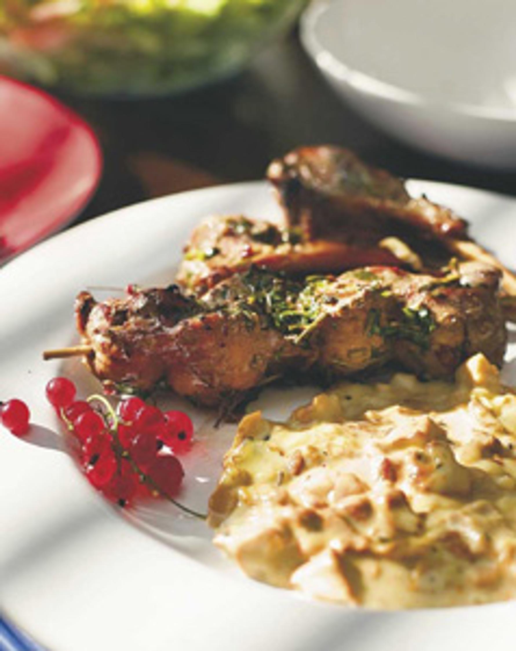 Yrttimarinadi lampaalle