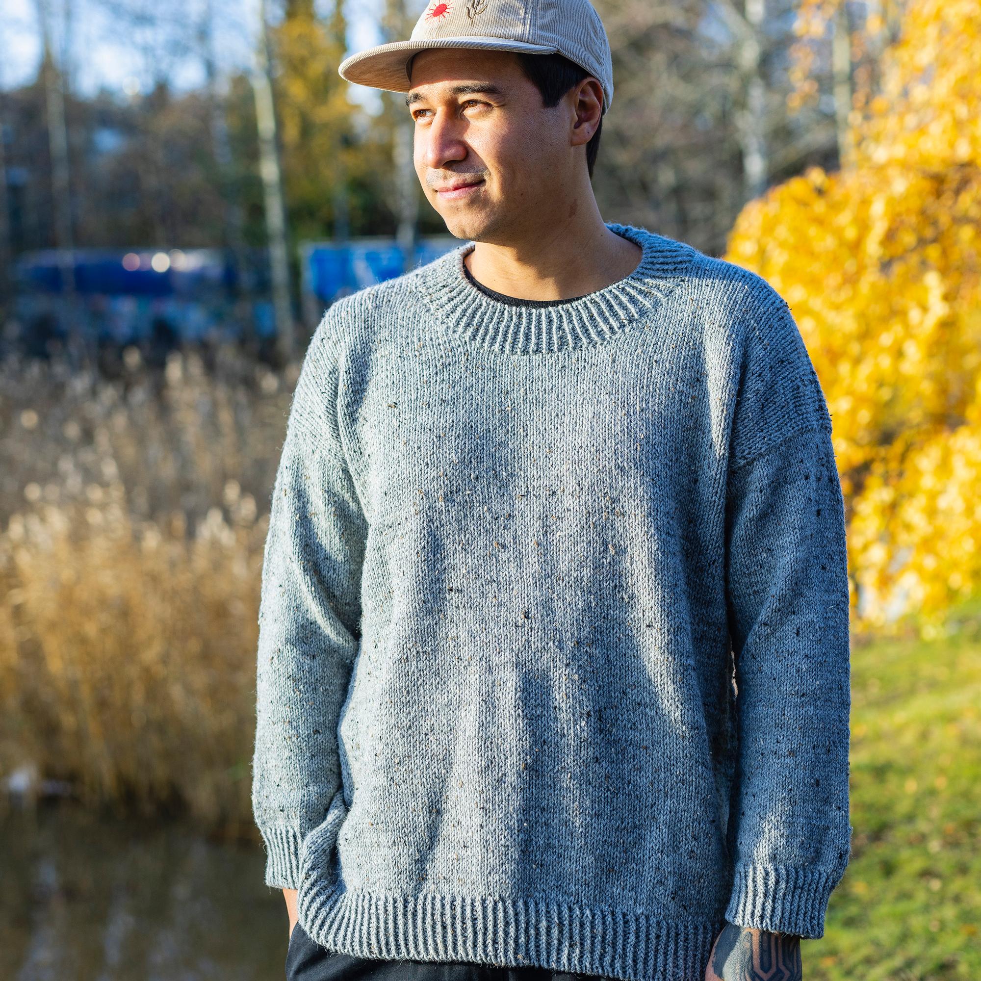 Miehen villapaita – neulo rento ja ajaton peruspaita, jolle löytyy käyttöä ympäri vuoden