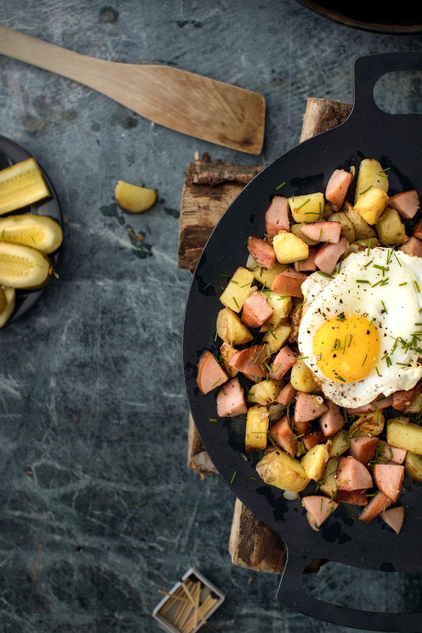 Perinteinen pyttipannu Maku