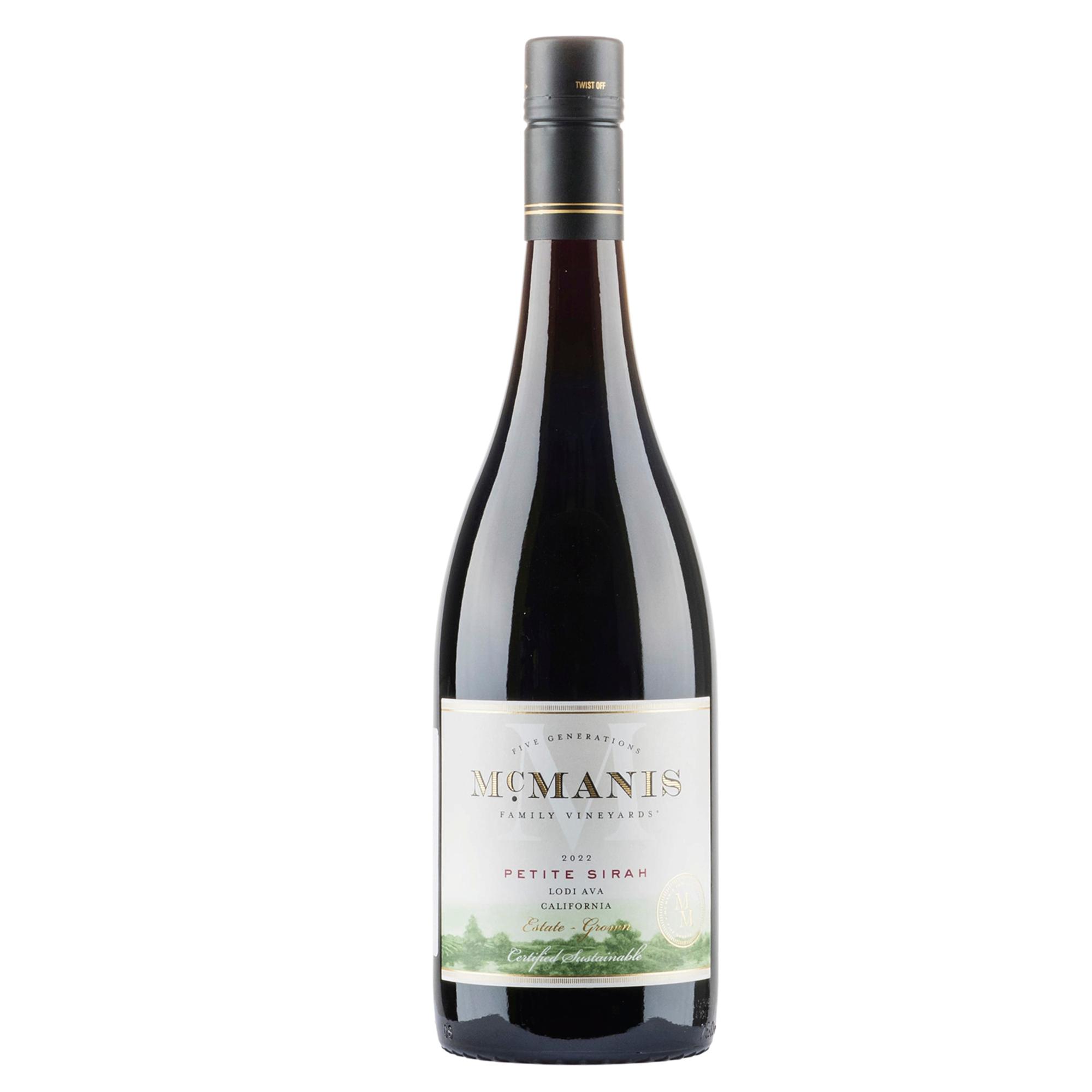 McManis Petite Sirah 2022, 13,5 %, 15,19 €/0,75 l.
