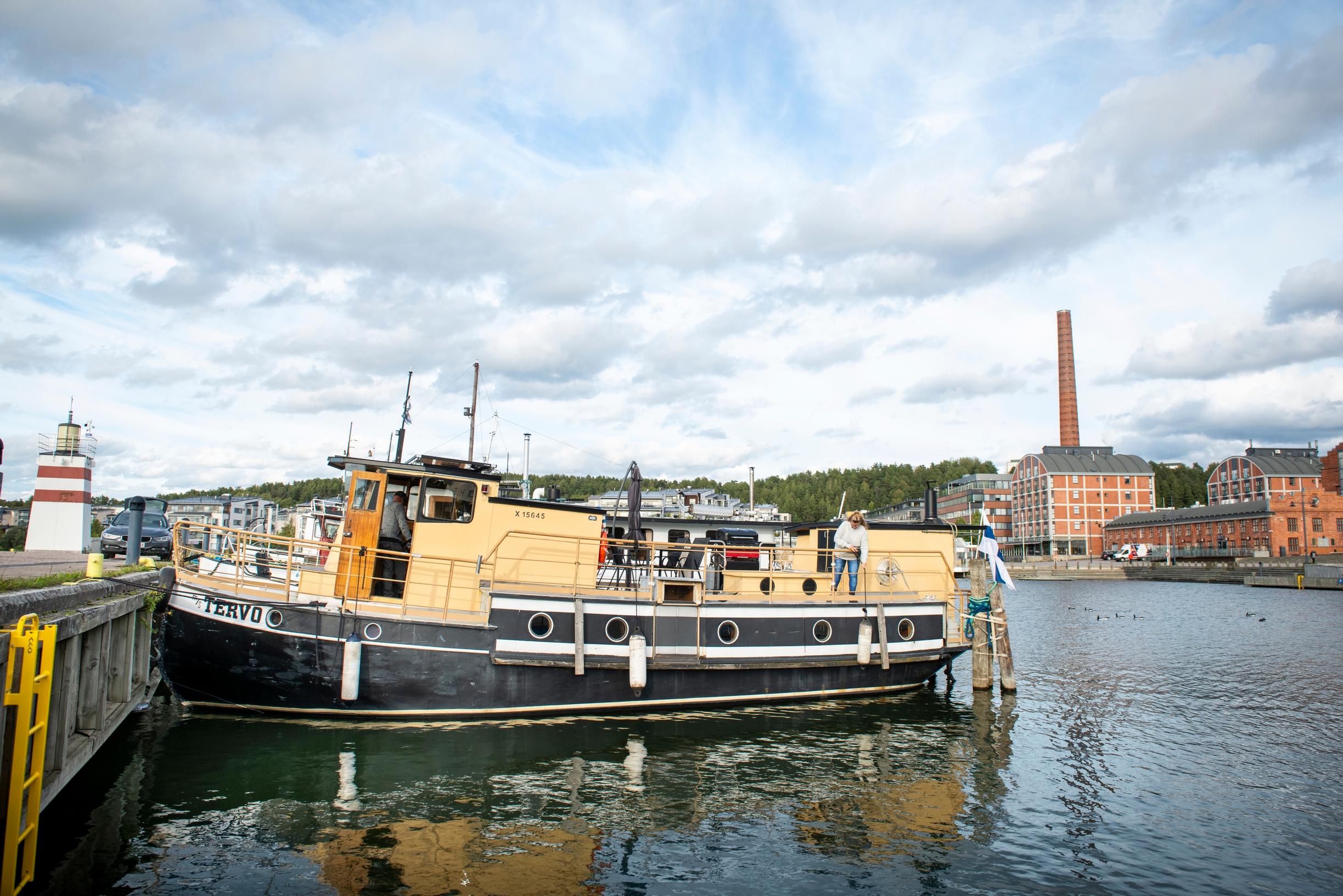 m/s Tervo Lahden satamassa