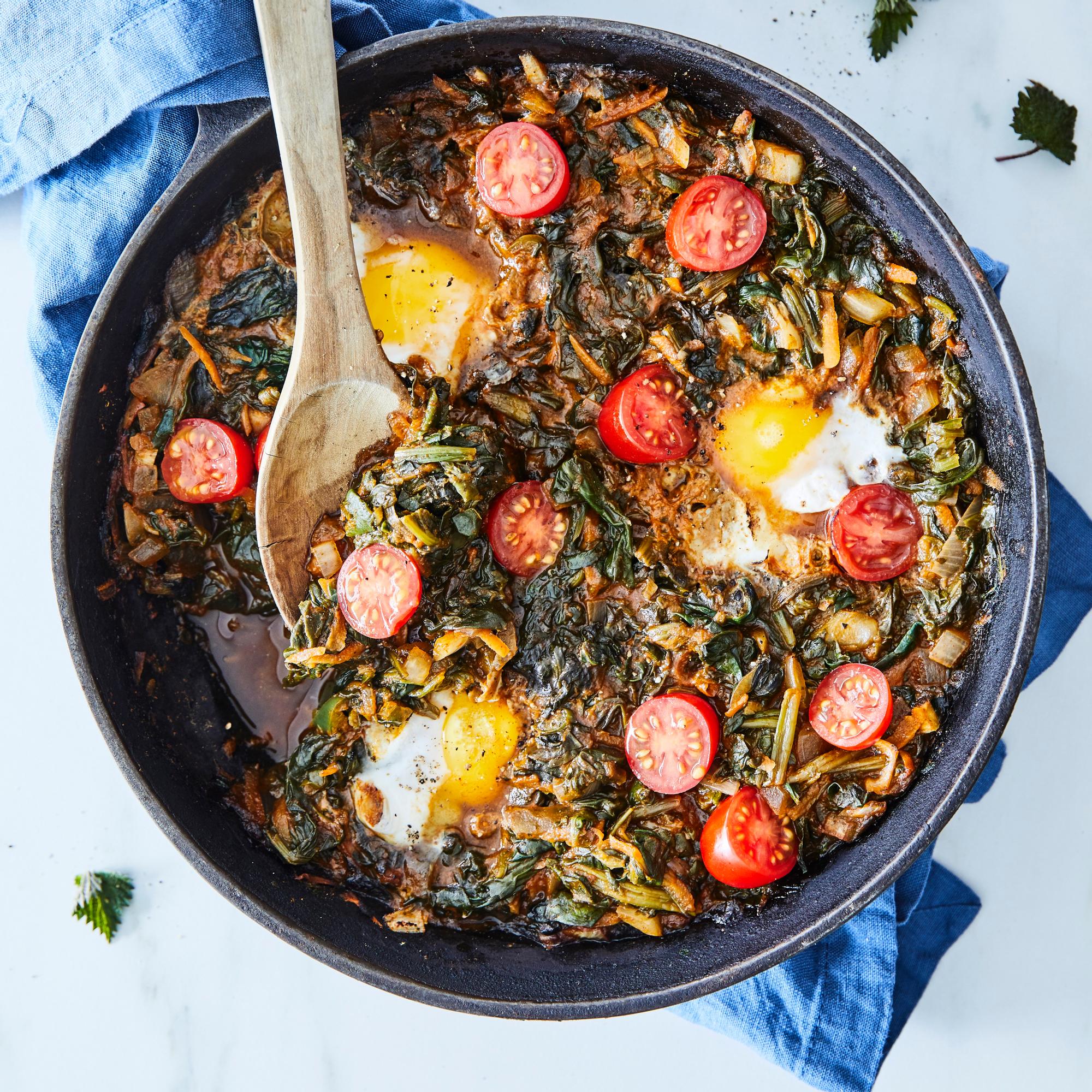 Nokkosshakshuka Maku