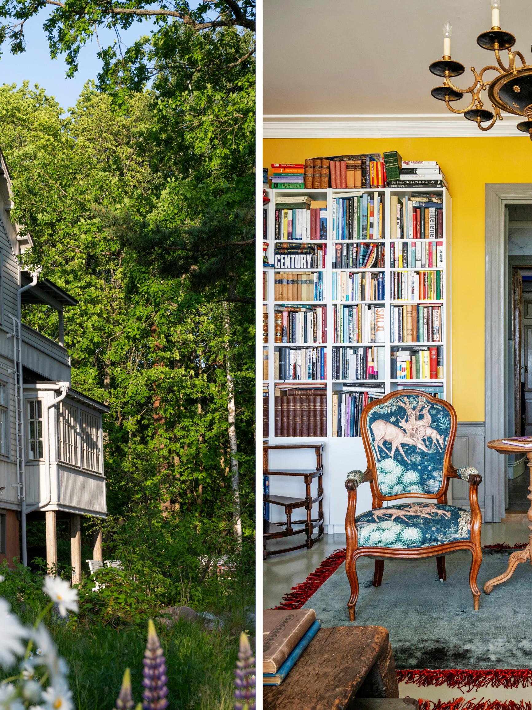 Puuhuvila presidentin virka-asunnon naapurissa on kuin aarrearkku – vanhoja taloja rakastava perhe pelasti sen viime hetkellä: ”Koko rakennus huusi apua”