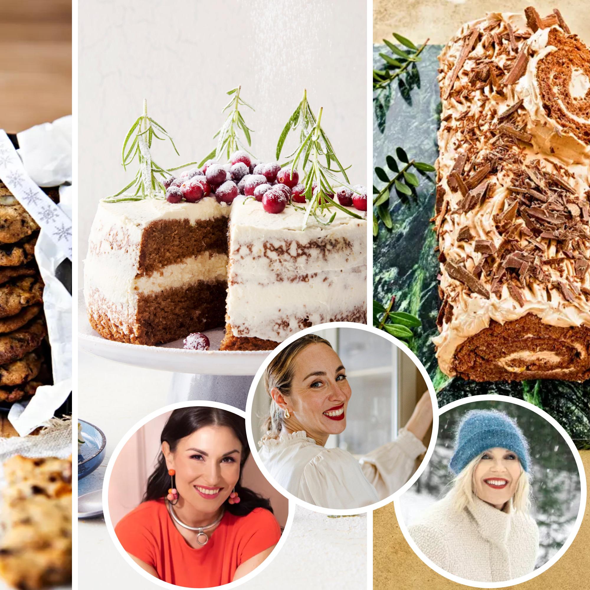 Vappu Pimiän jouluhalko ja muut julkkisten herkulliset joululeivonnaiset