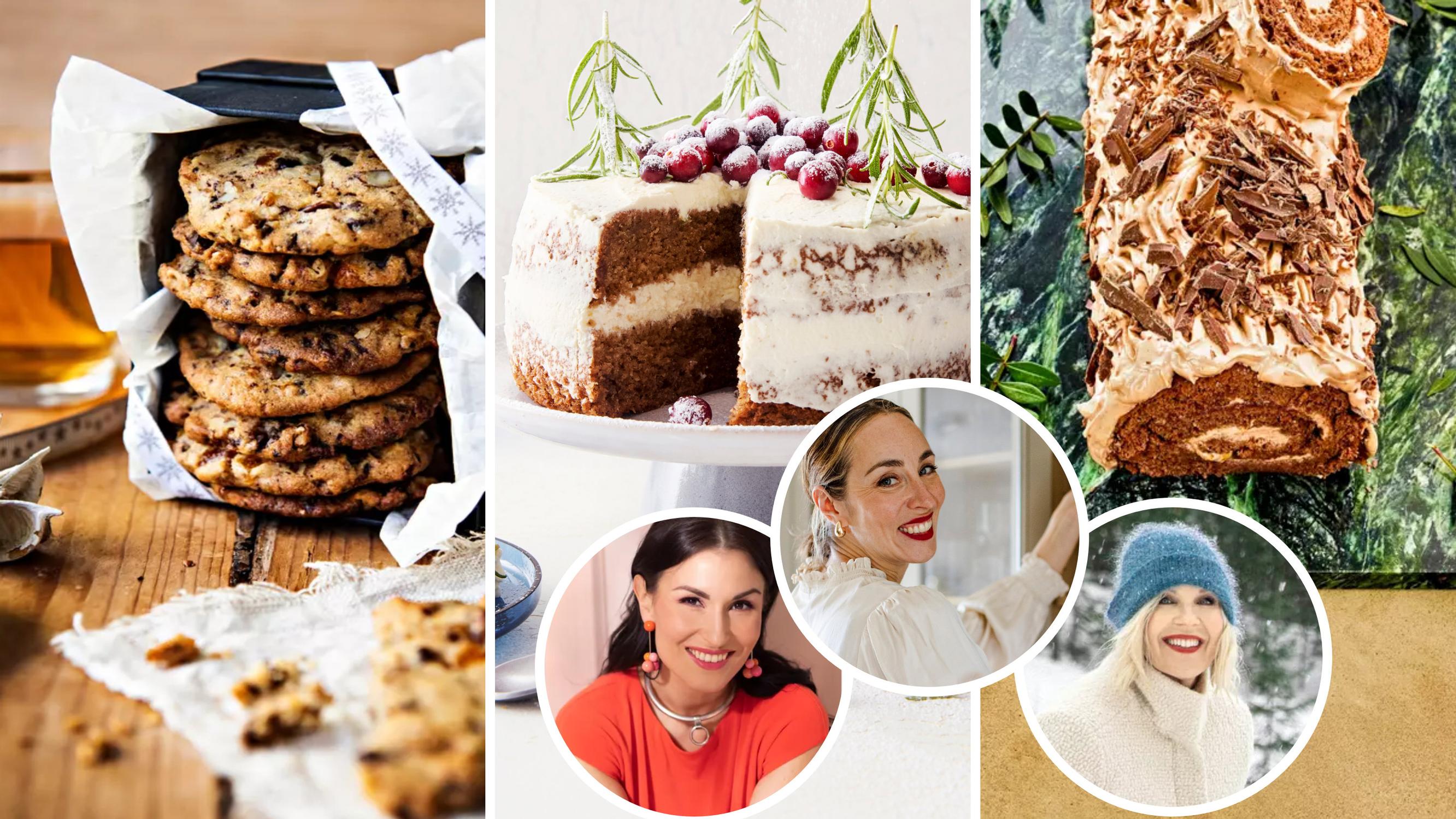 Vappu Pimiän jouluhalko ja muut julkkisten herkulliset joululeivonnaiset