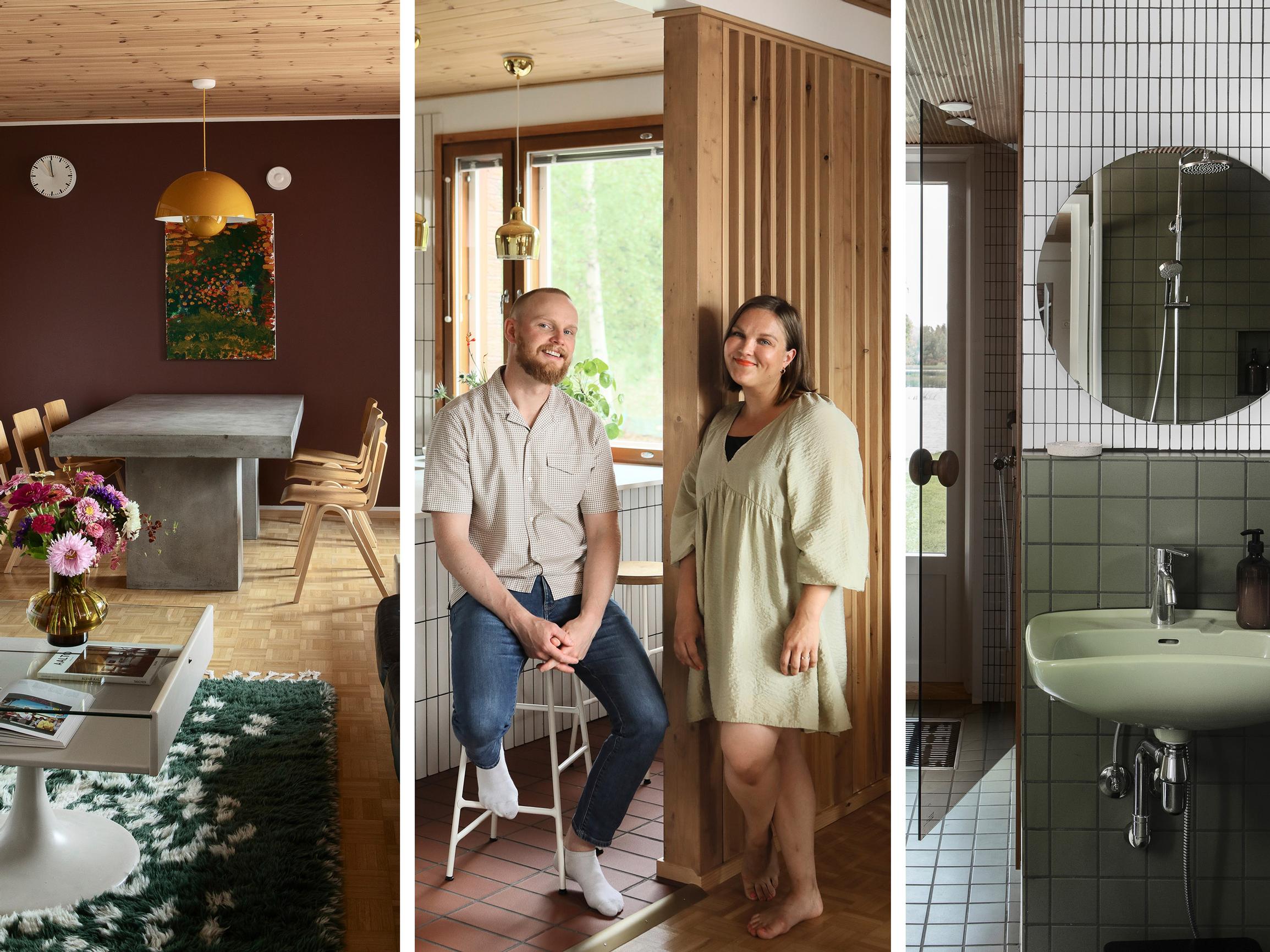 Vanha kunnanlääkärin talo sai jättiremontissa takaisin 1970-luvun charminsa – ”Olin kauhuissani tarvittavan remontin määrästä”