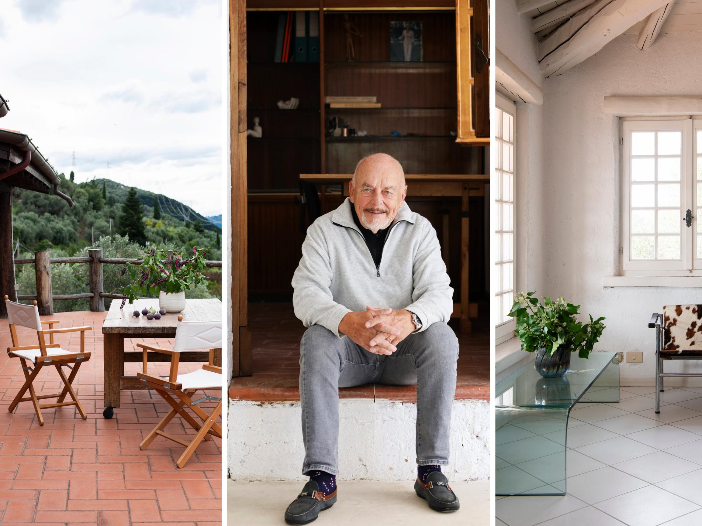 Björn Weckström on nauttinut yli 30 vuotta oliivipuiden ympäröimästä ateljeekodistaan Toscanassa, mutta nyt on tullut aika luopua