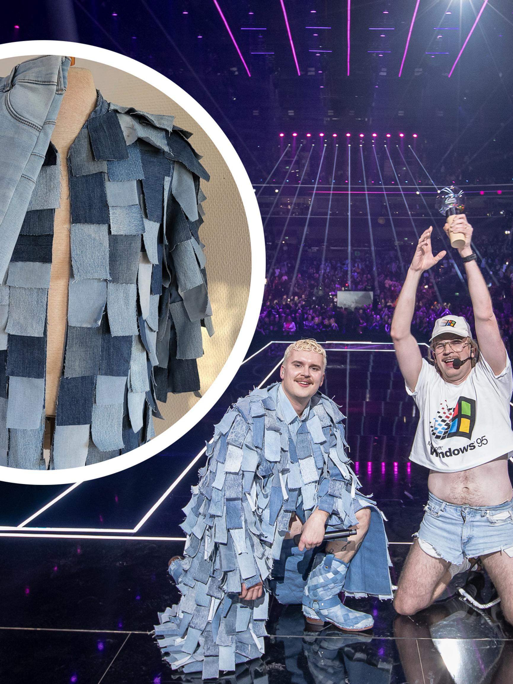 Farkkuhuuma nousee! Tarja toteutti lapsenlapselle Windows95man-asun – ”Mummin tapa osoittaa rakkautta”