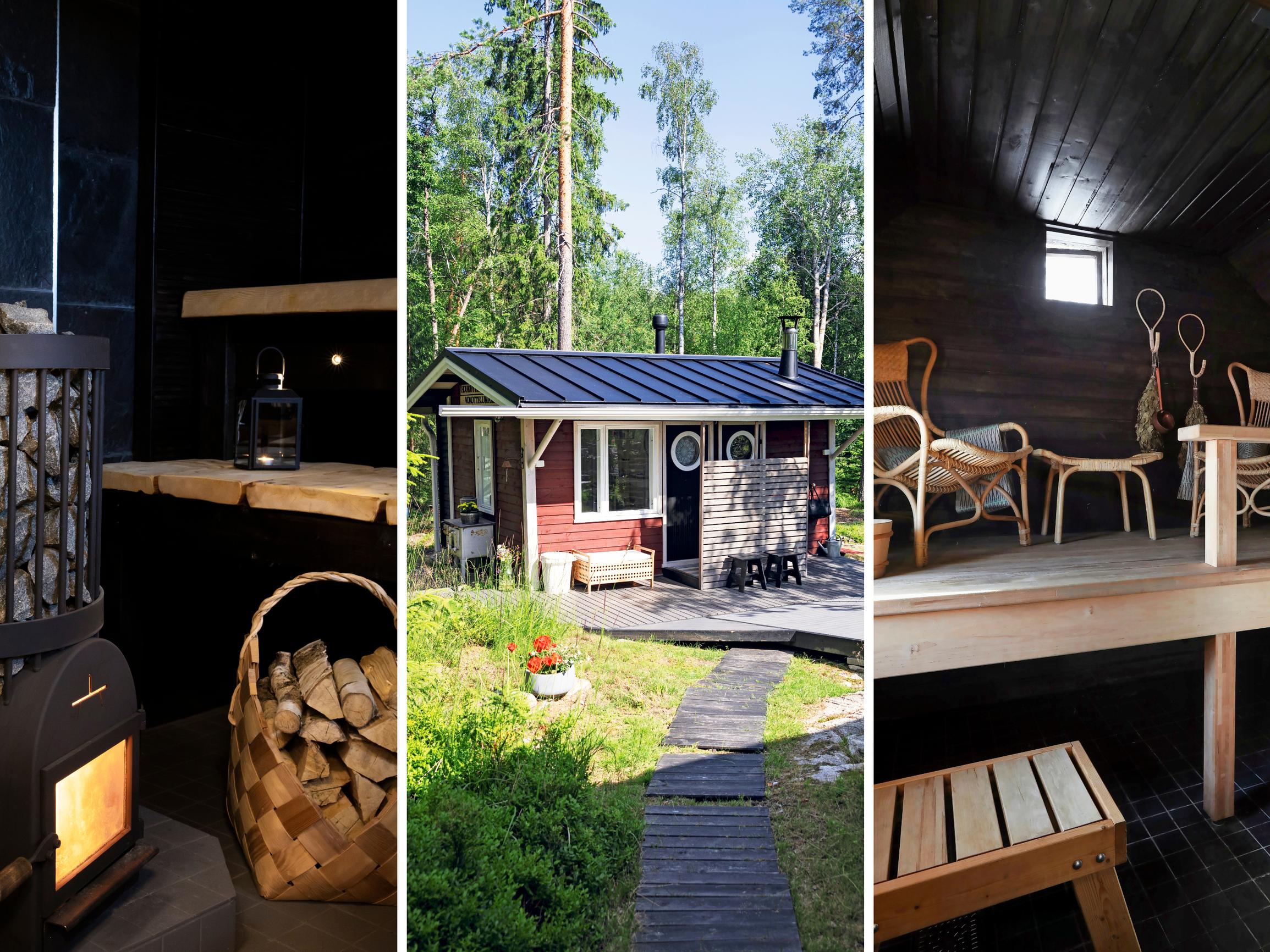 Uskoisitko? Nämä 4 idyllistä pihasaunaa olivat ennen purkukuntoisia mörskiä