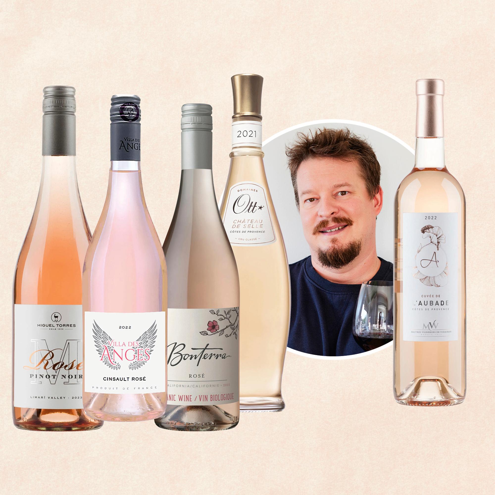 Pinkkiä sen olla pitää! Viiniasiantuntija Ilkka Sirénin vinkit kesäisiin roseeviineihin