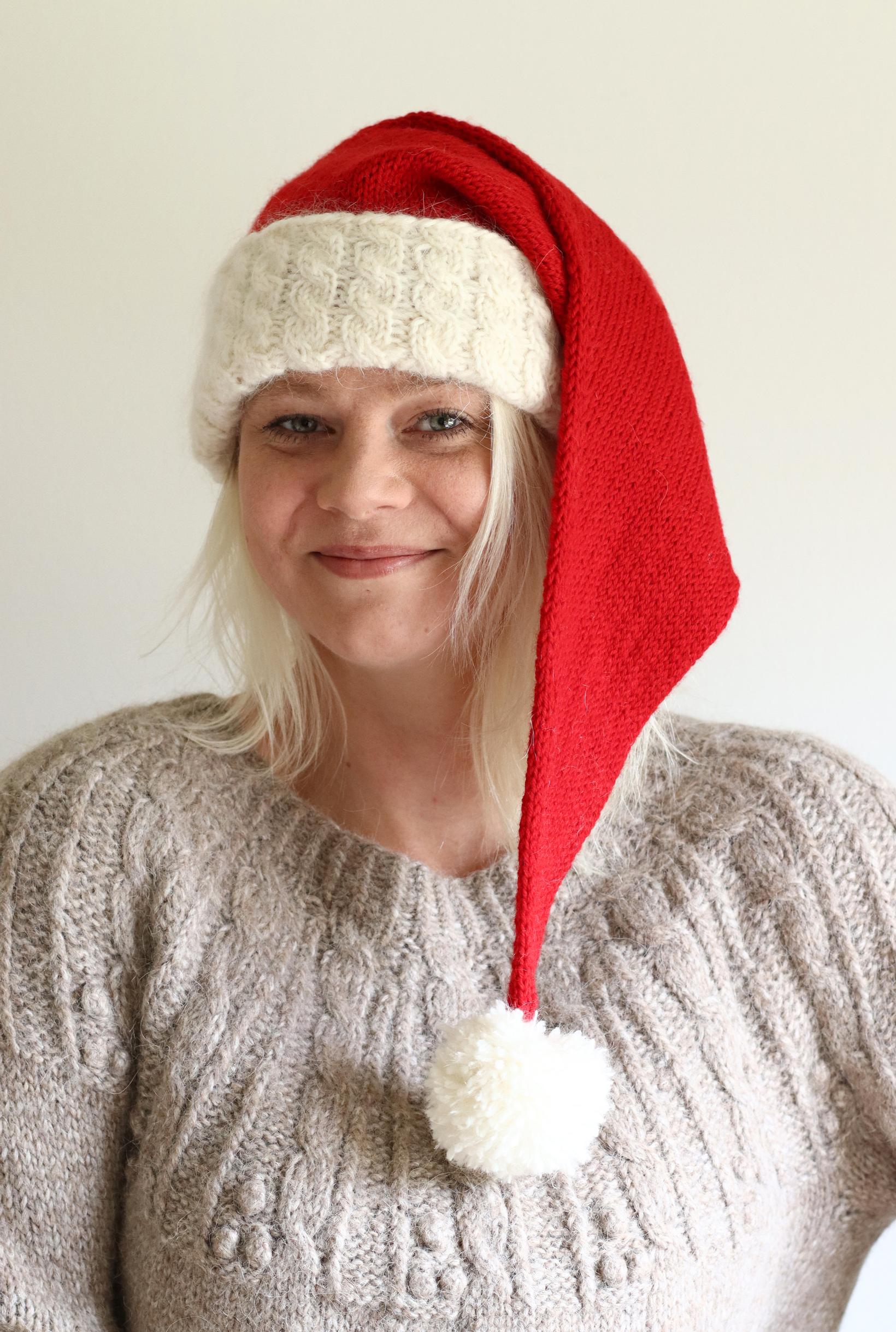 Neulottu tonttulakki