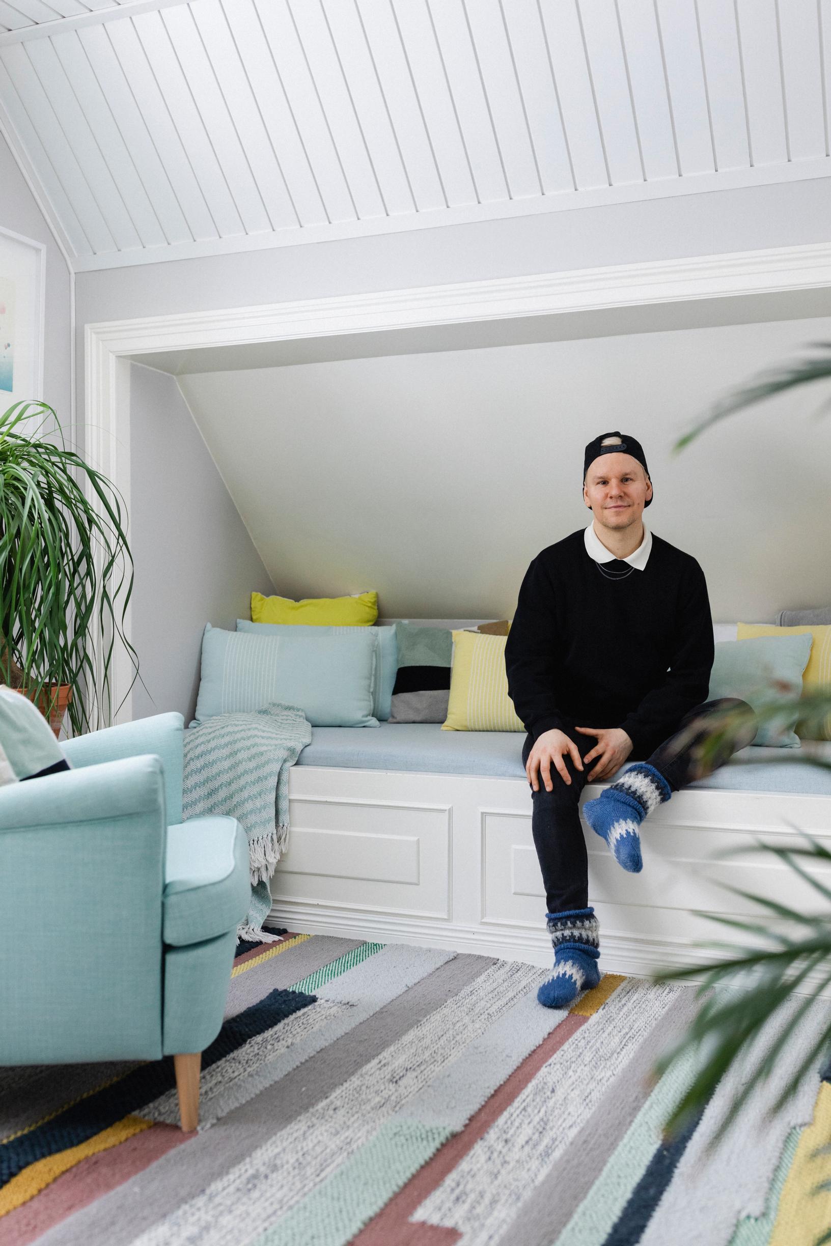 Jari Saarelainen laverilla