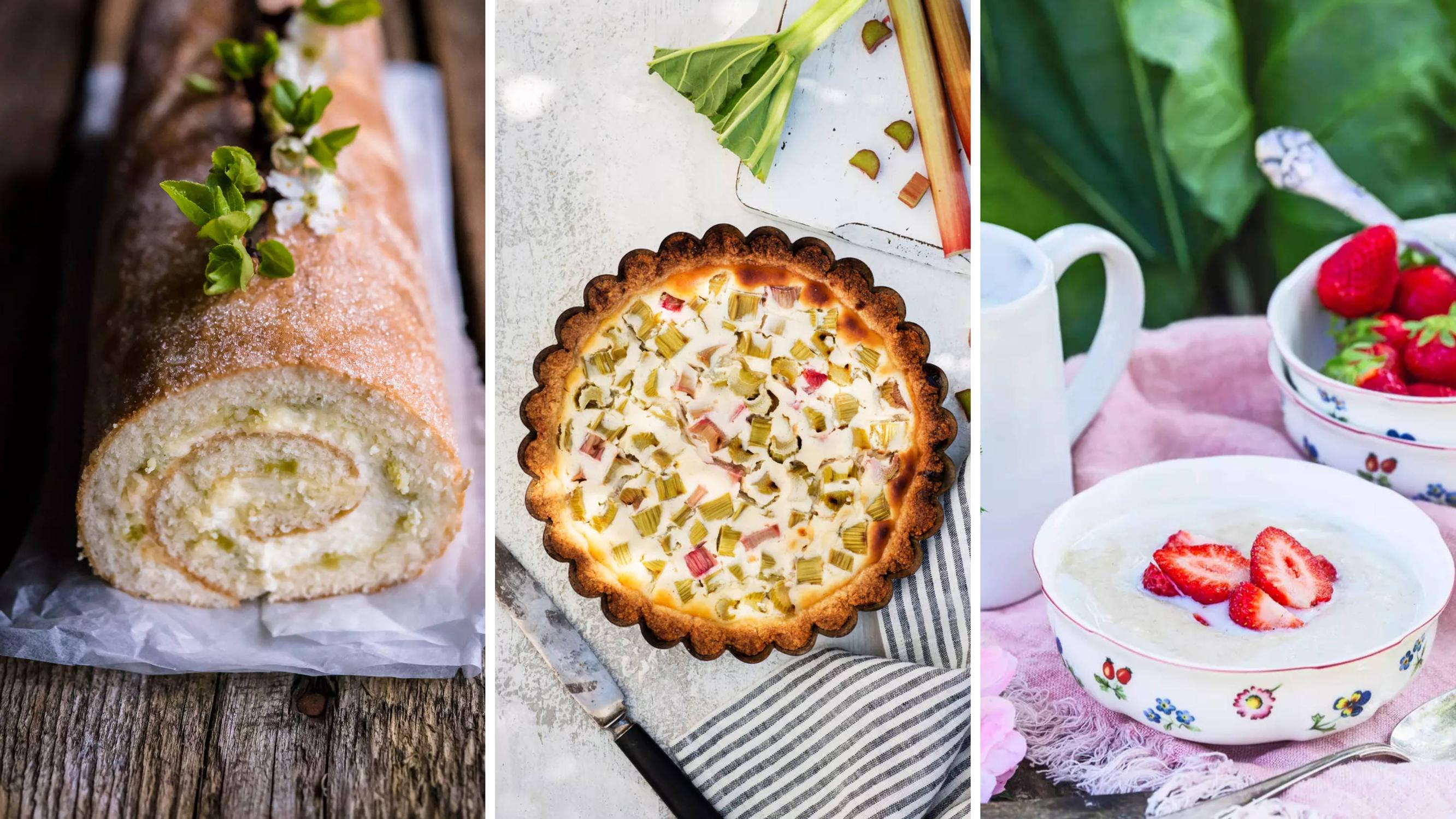 Mitä tehdä raparperista? ”Mielettömän hyvä” kääretorttu ja 6 muuta hittireseptiä