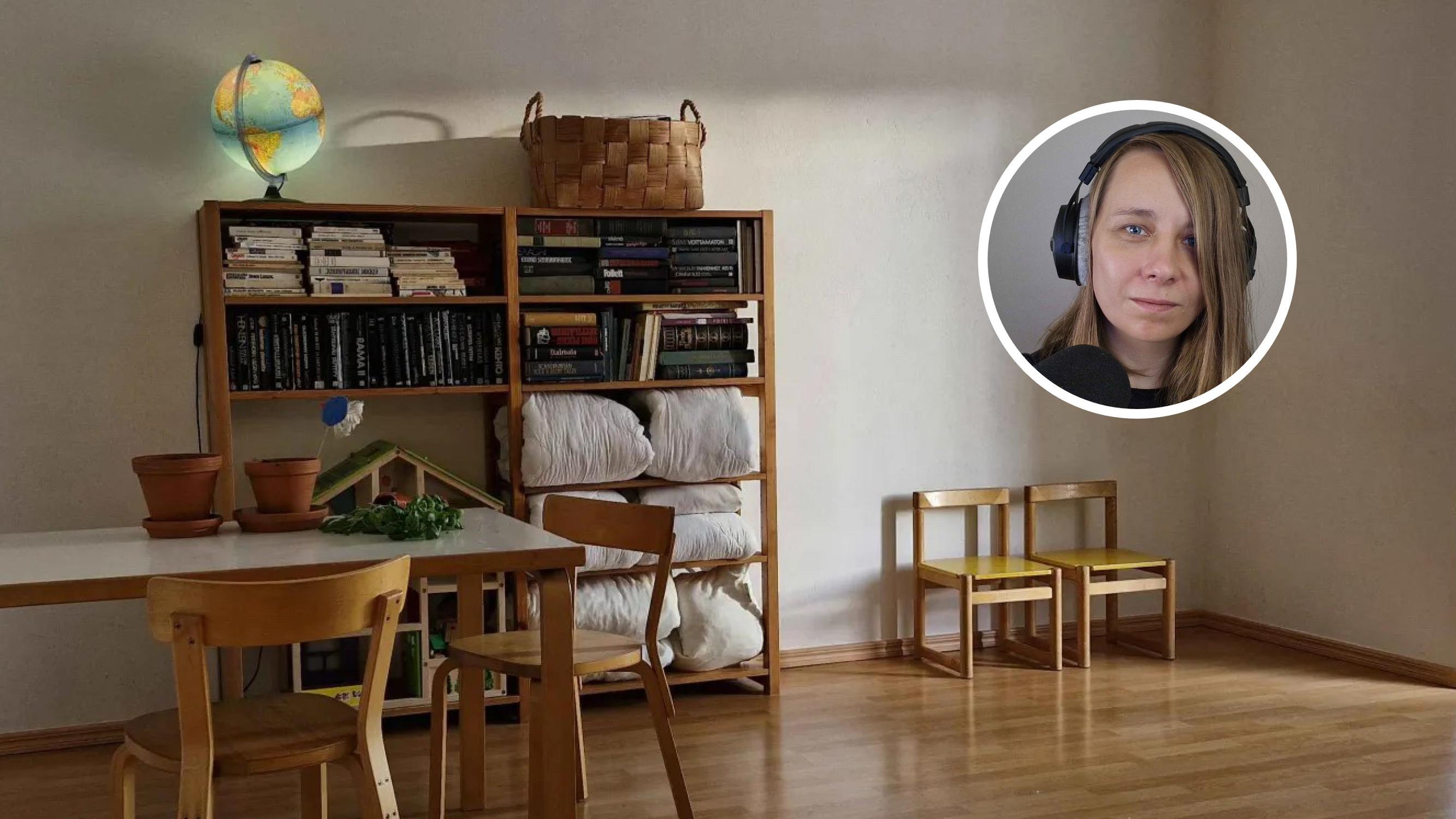 Kuusihenkinen perhe, 56 neliötä: ”Mies ehdotti sängyistä luopumista, ja se oli paras idea ikinä!”