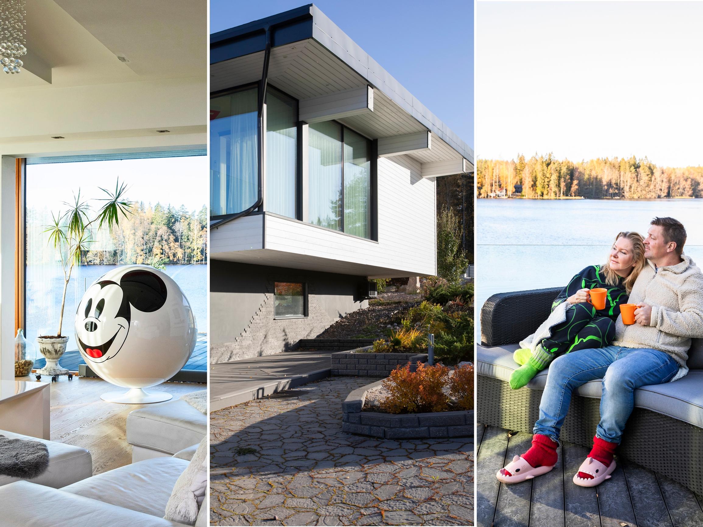 900-neliöisestä bilemestasta tuli kolmen sukupolven koti – entiseen tienvarsiravintolaan remontoitiin kaksi asuntoa