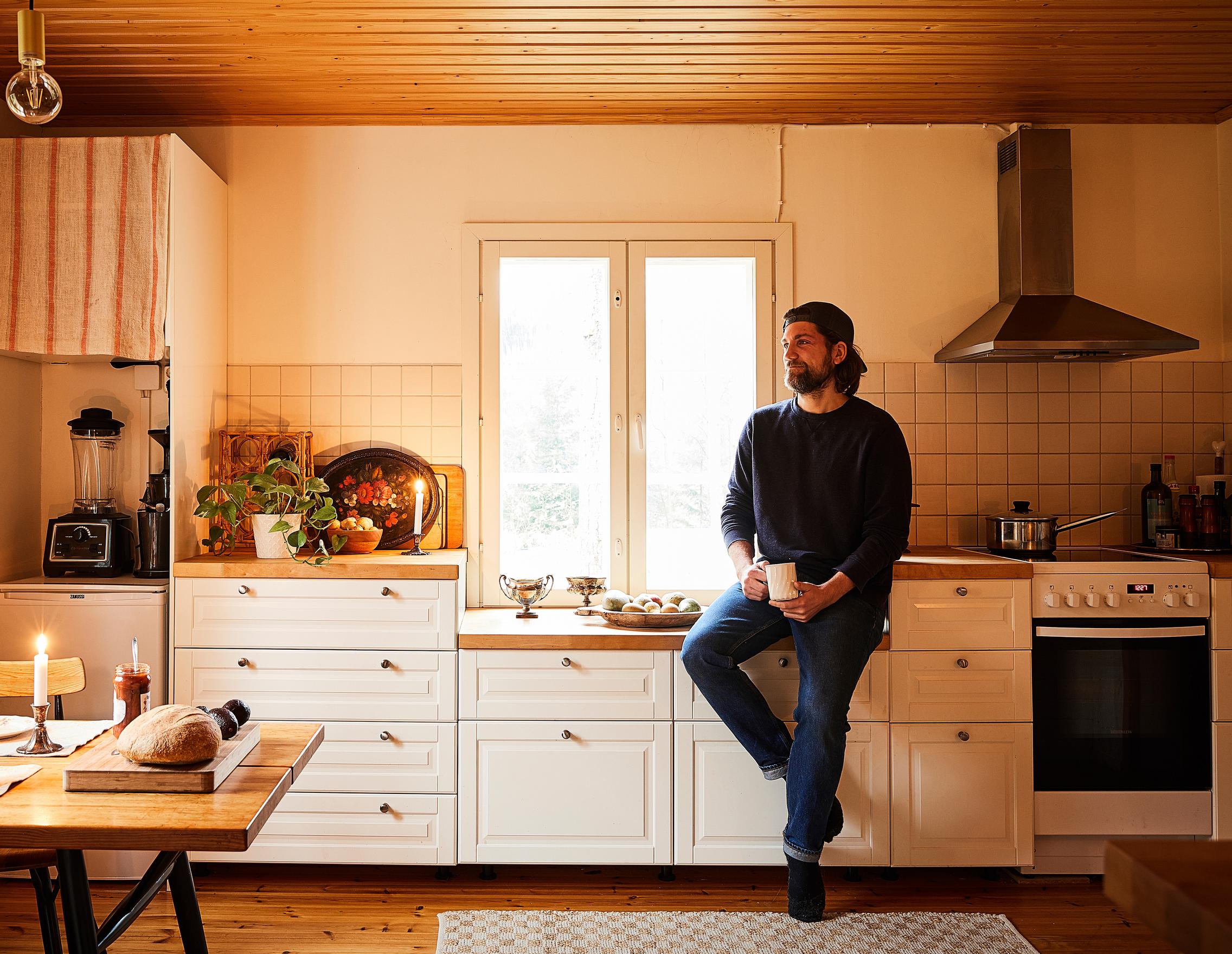 Sam Aschroft keittiössä