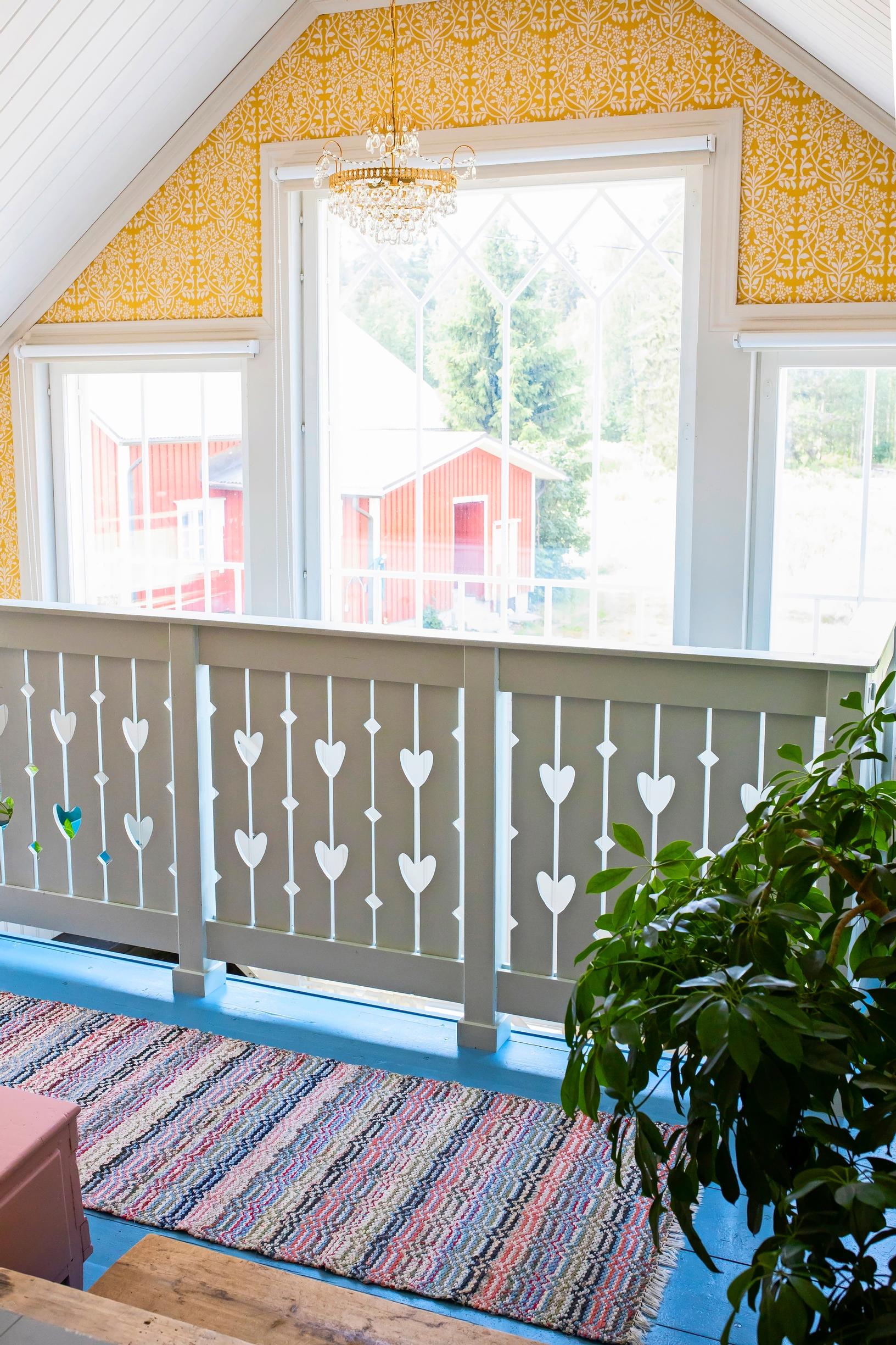 Porraskaide vanhassa talossa