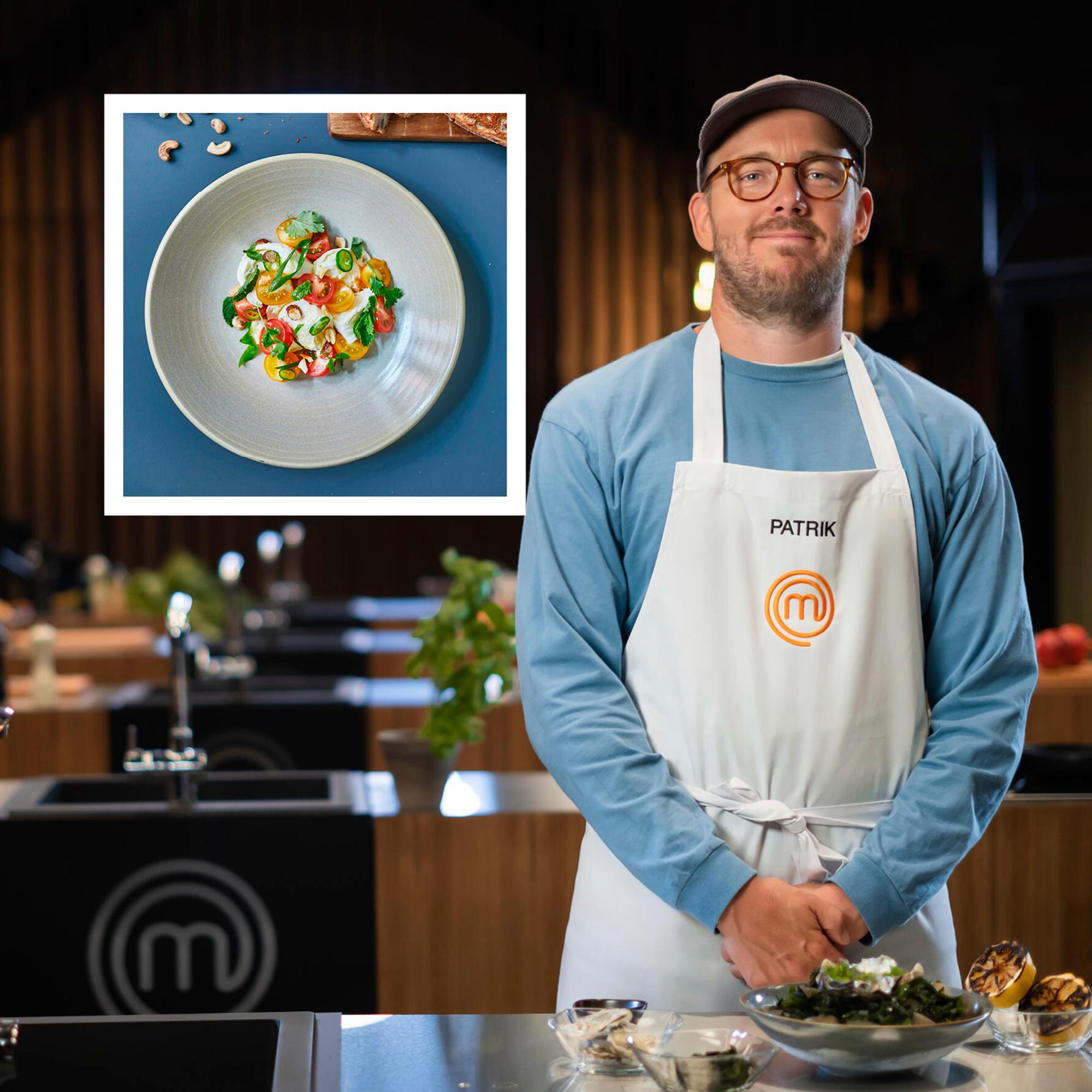 Patrik Lindström on MasterChef 2020! Poimi ravintoloitsijan resepti thaimaalaisittain valmistettuun tomaatti-mozzarellasalaattiin