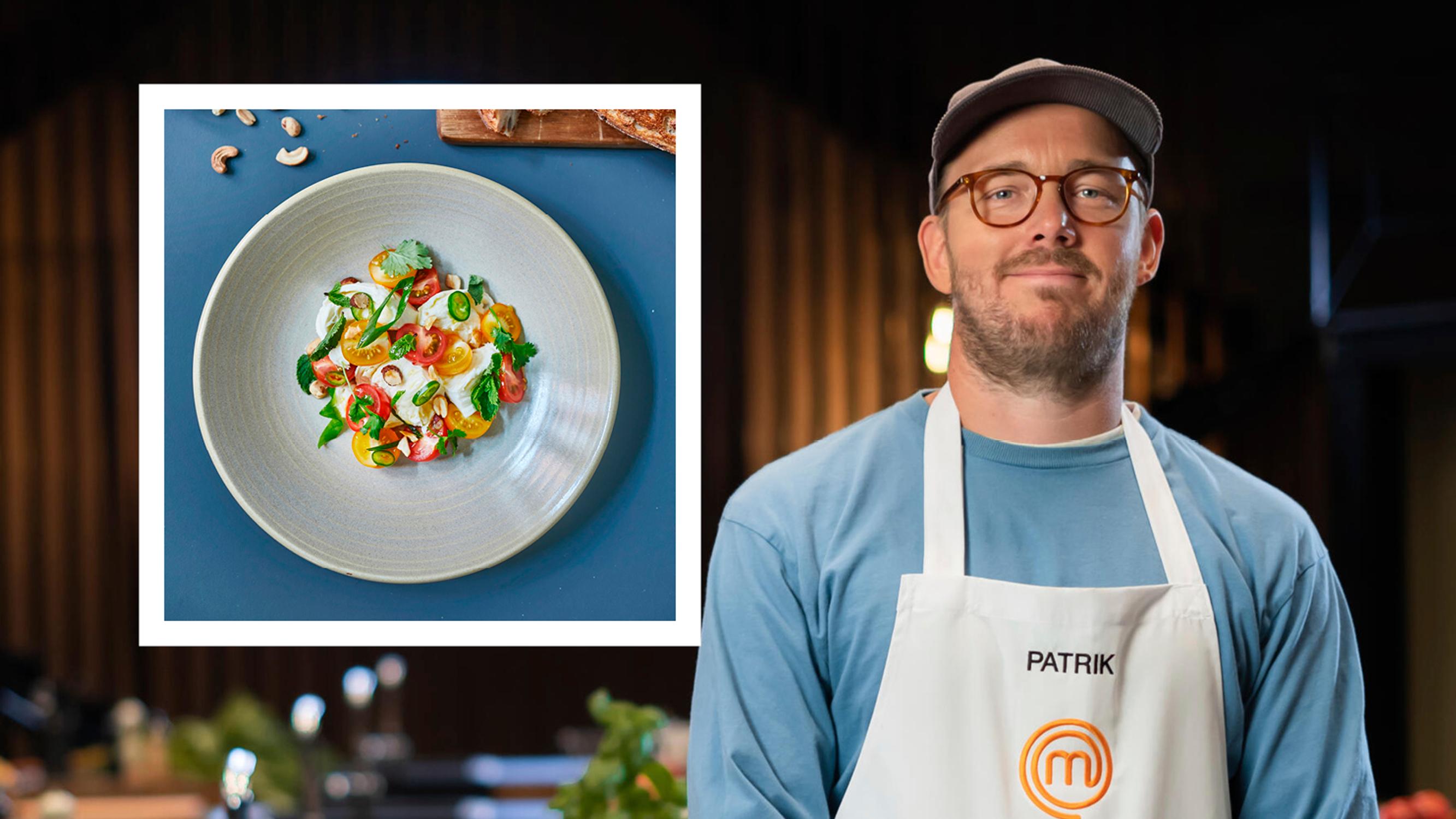 Patrik Lindström on MasterChef 2020! Poimi ravintoloitsijan resepti thaimaalaisittain valmistettuun tomaatti-mozzarellasalaattiin