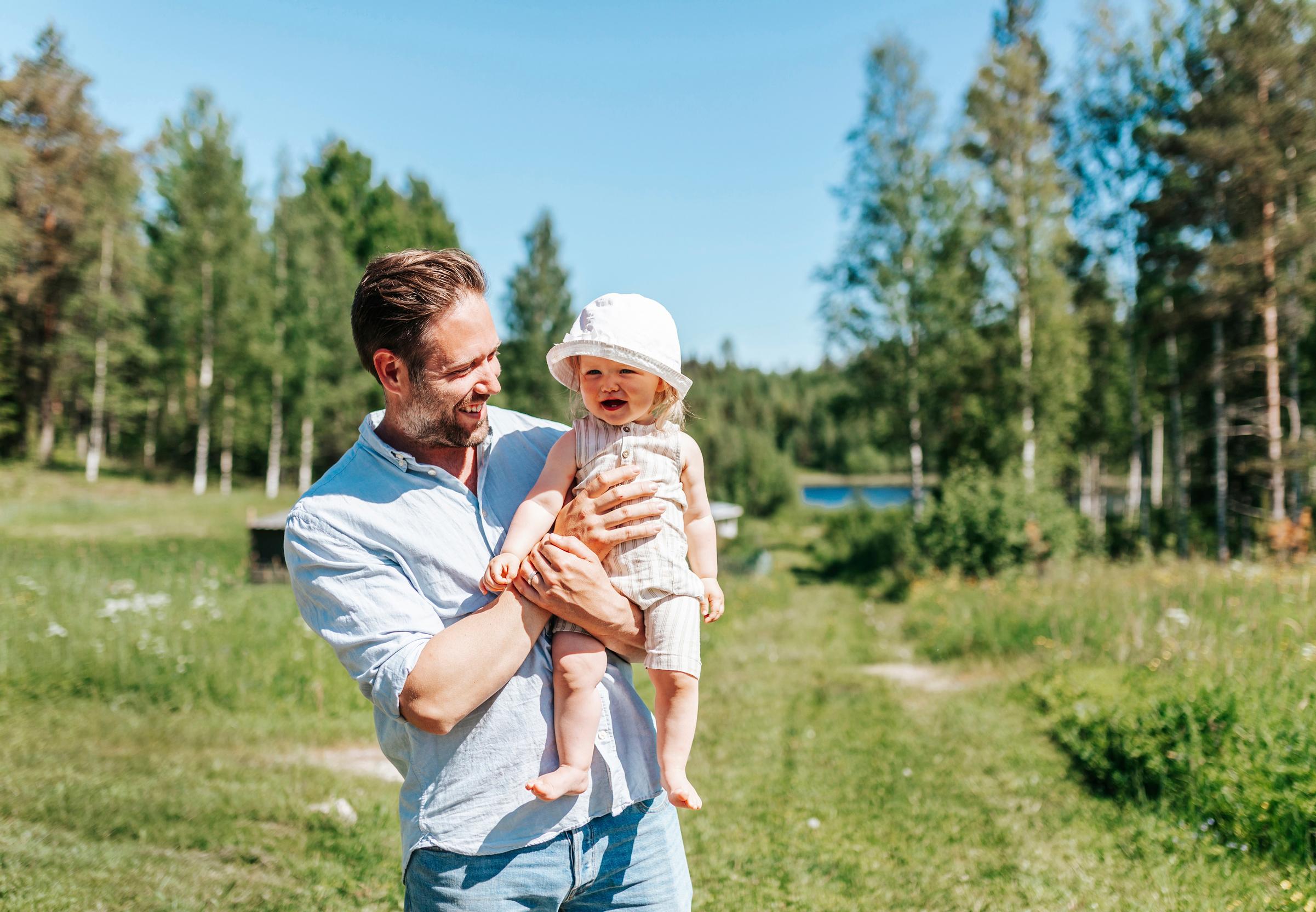 Juha Jalkanen ja Livia-tytär