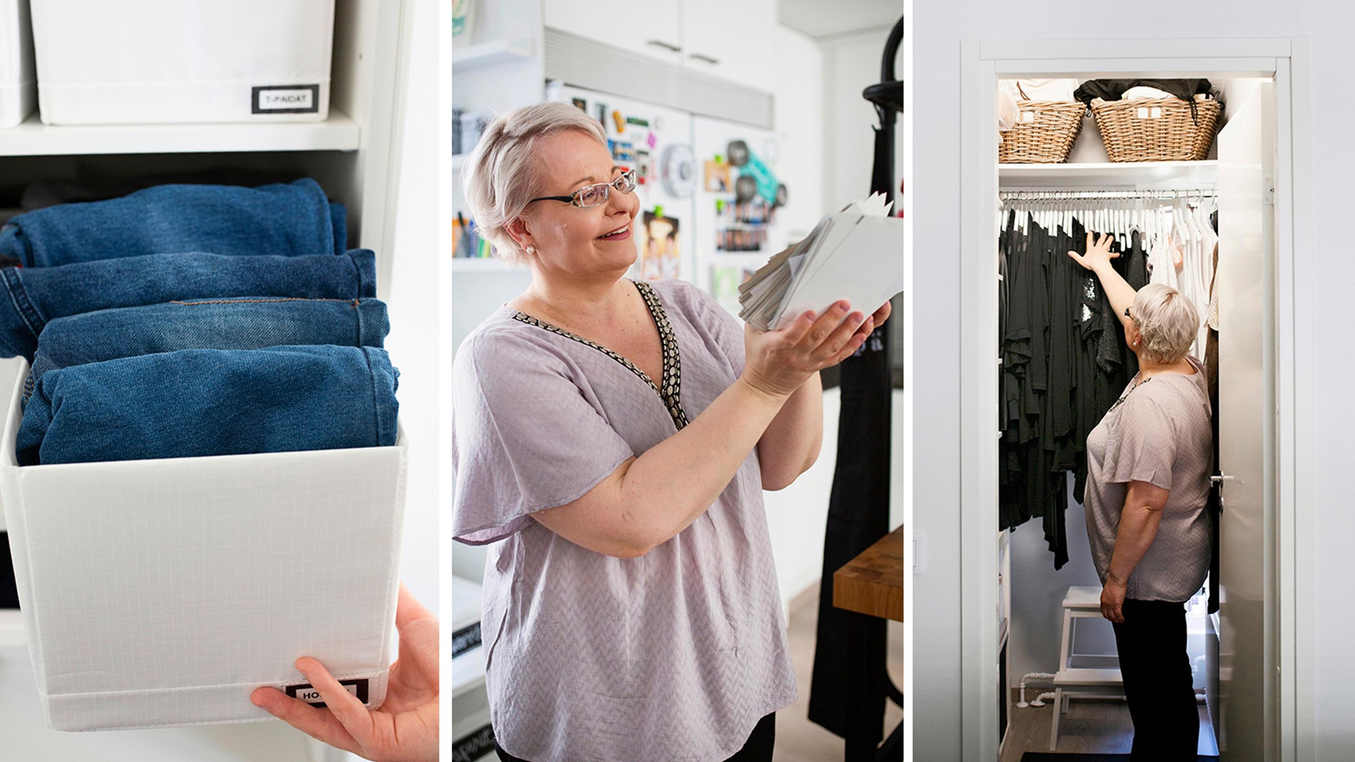 Pia opiskeli ammattijärjestäjäksi ja karsi yli 50 kuutiota tavaraa – ”Koti on siellä, missä perhe on”