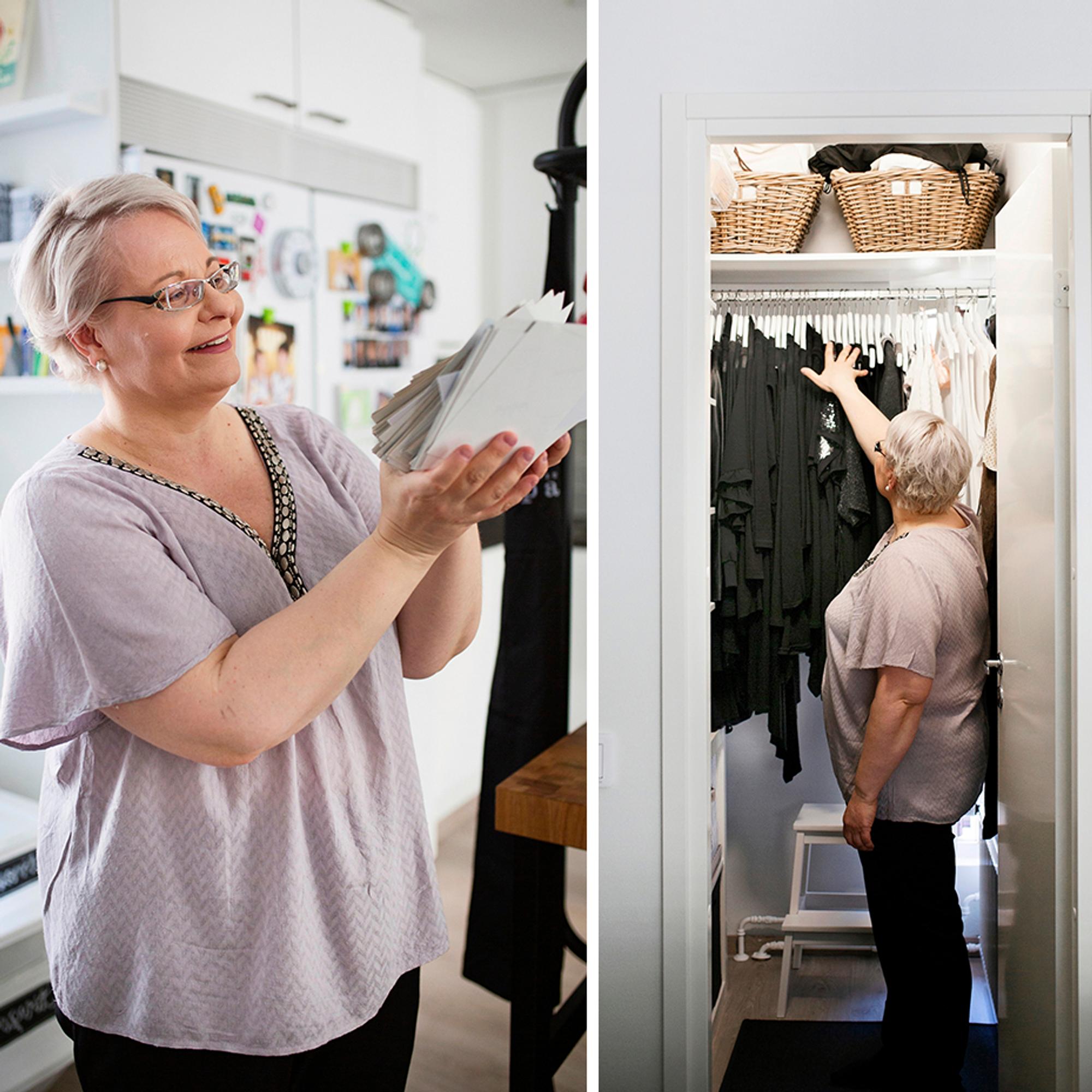 Pia opiskeli ammattijärjestäjäksi ja karsi yli 50 kuutiota tavaraa – ”Koti on siellä, missä perhe on”